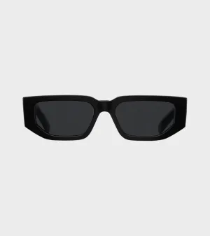0PR 09ZS Black Dark Grey