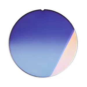 205 - Two-Tone Mauve Gradient Flash Gold