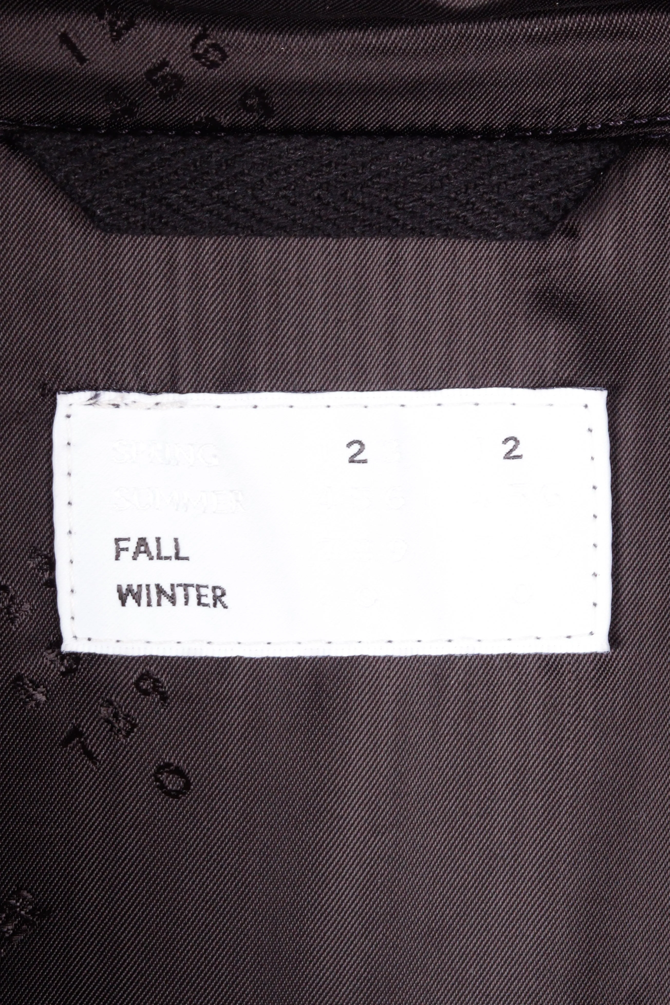 4SDesigns FW22 'Hooded Wool' Coat Navy (2022)