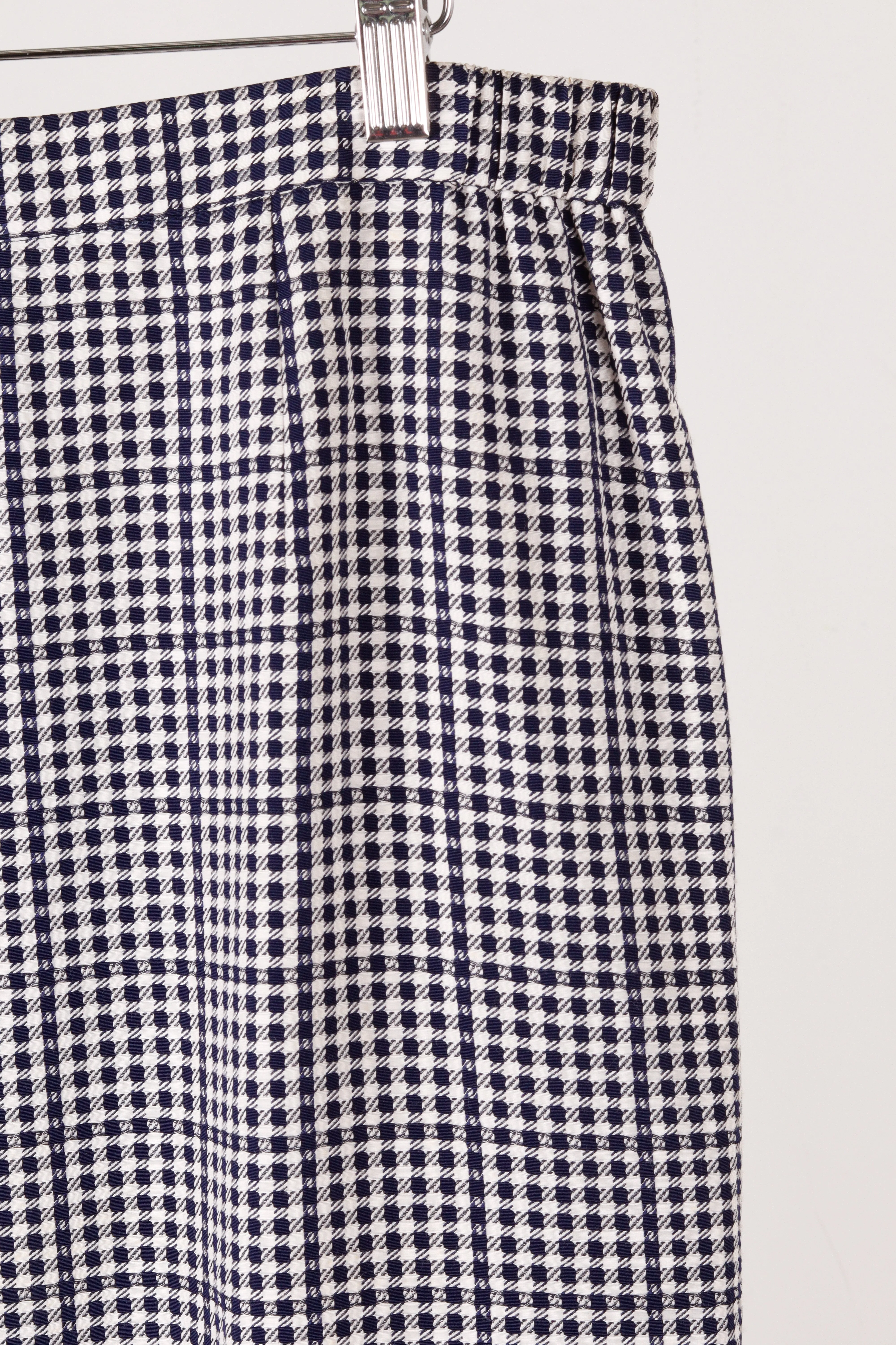 90's Givenchy Glamour 'Houndstooth' Pencil Skirt