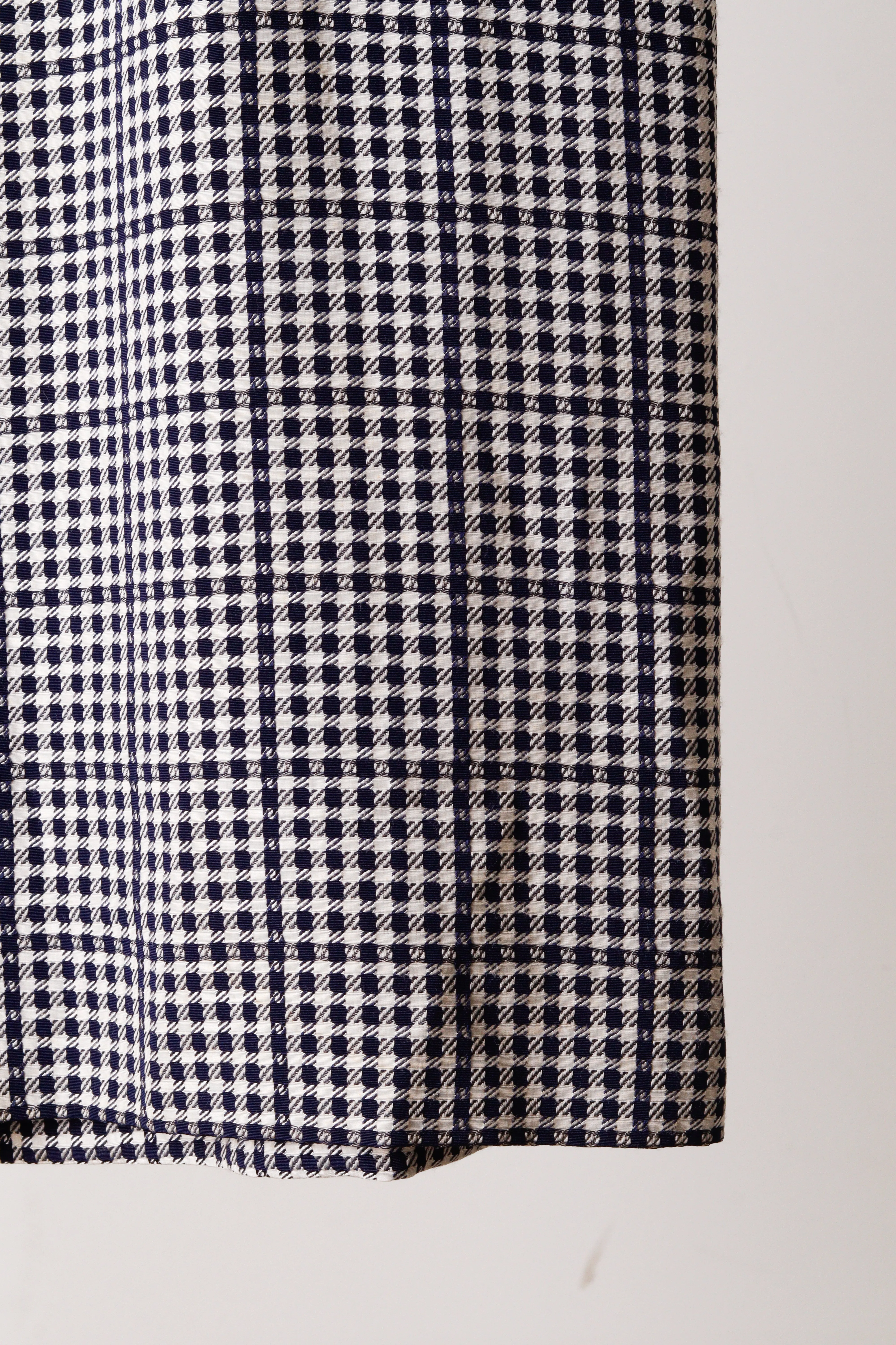90's Givenchy Glamour 'Houndstooth' Pencil Skirt