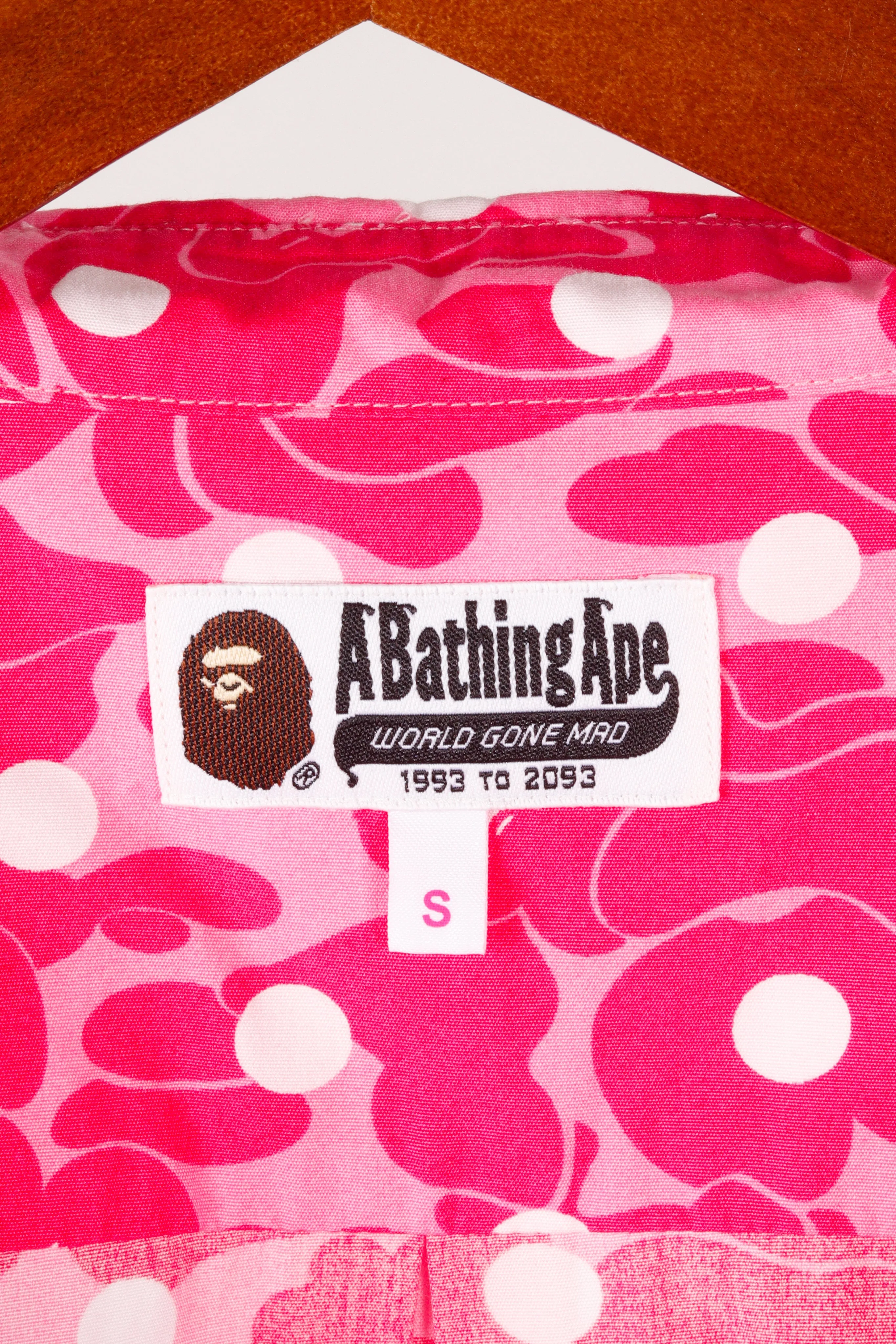 A Bathing Ape/BAPE SS23 'ABC Dot Camo Contrast Pocket' Shirt (2023)