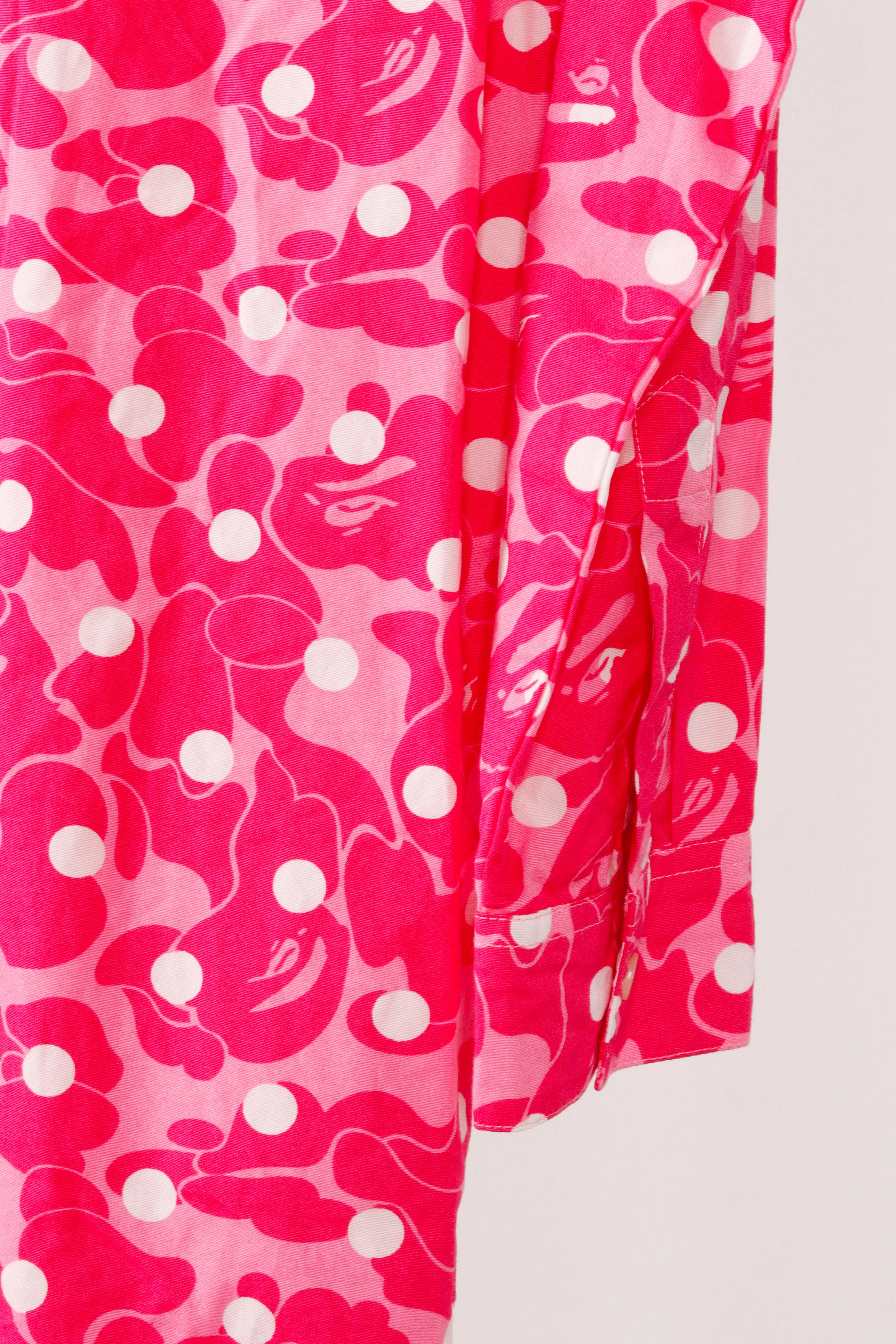 A Bathing Ape/BAPE SS23 'ABC Dot Camo Contrast Pocket' Shirt (2023)