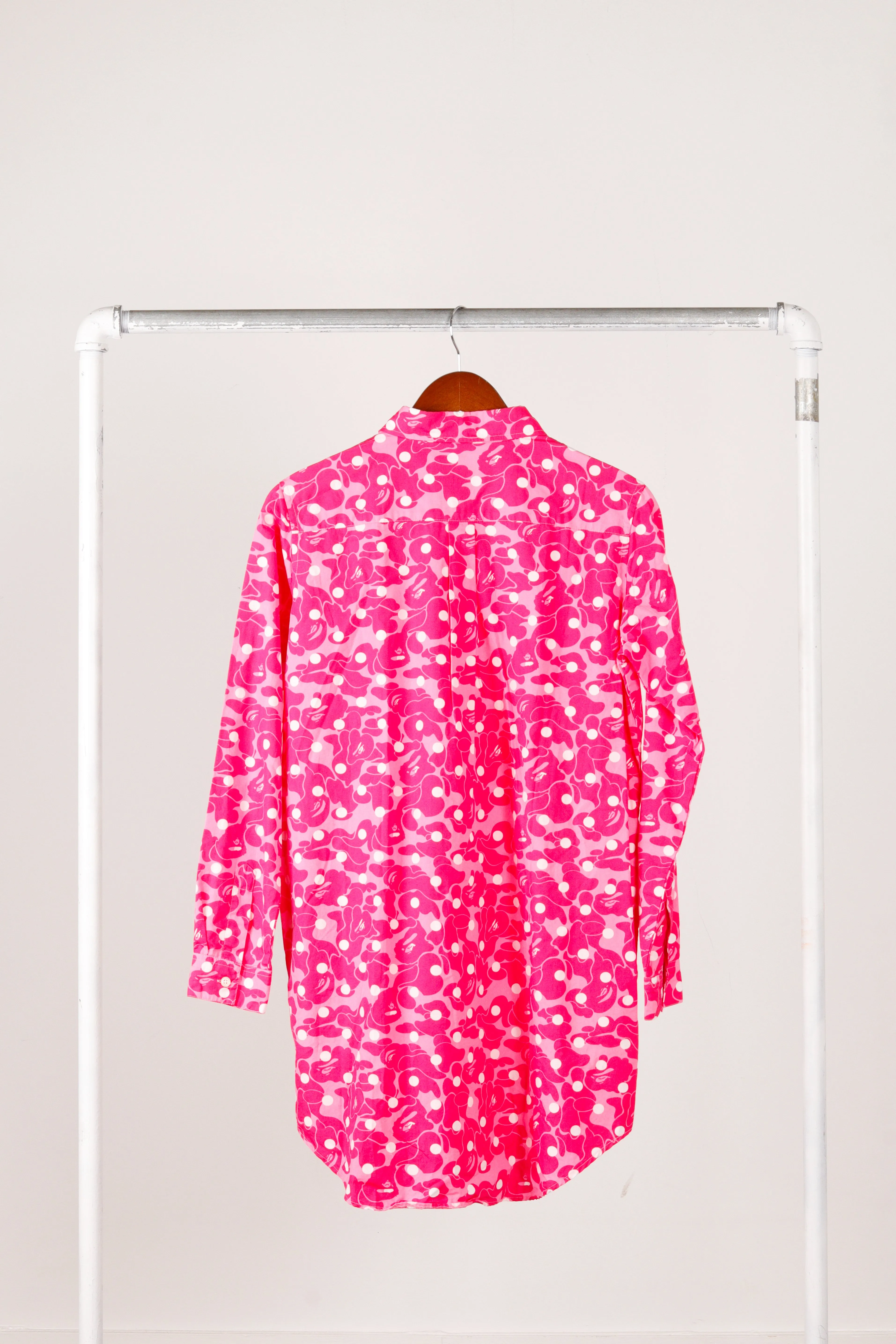 A Bathing Ape/BAPE SS23 'ABC Dot Camo Contrast Pocket' Shirt (2023)