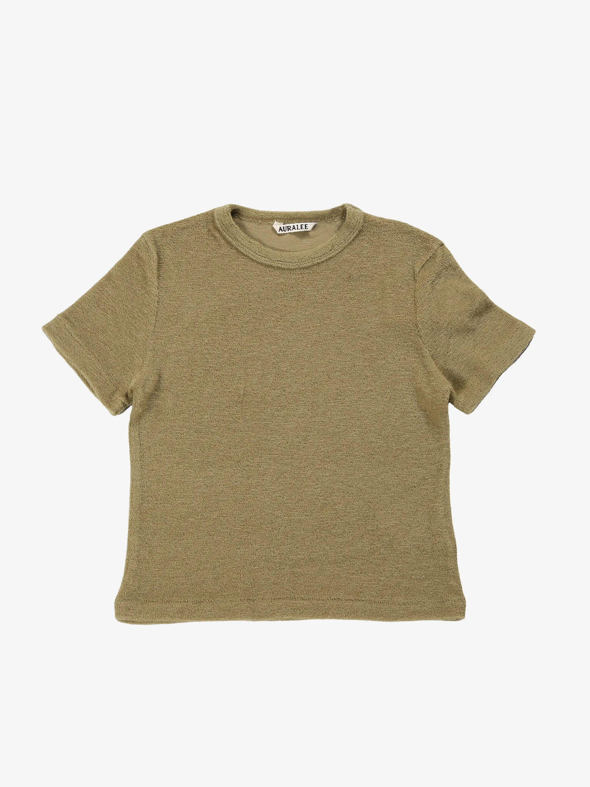 AURALEE - Women Washable Wool Pile T-Shirt