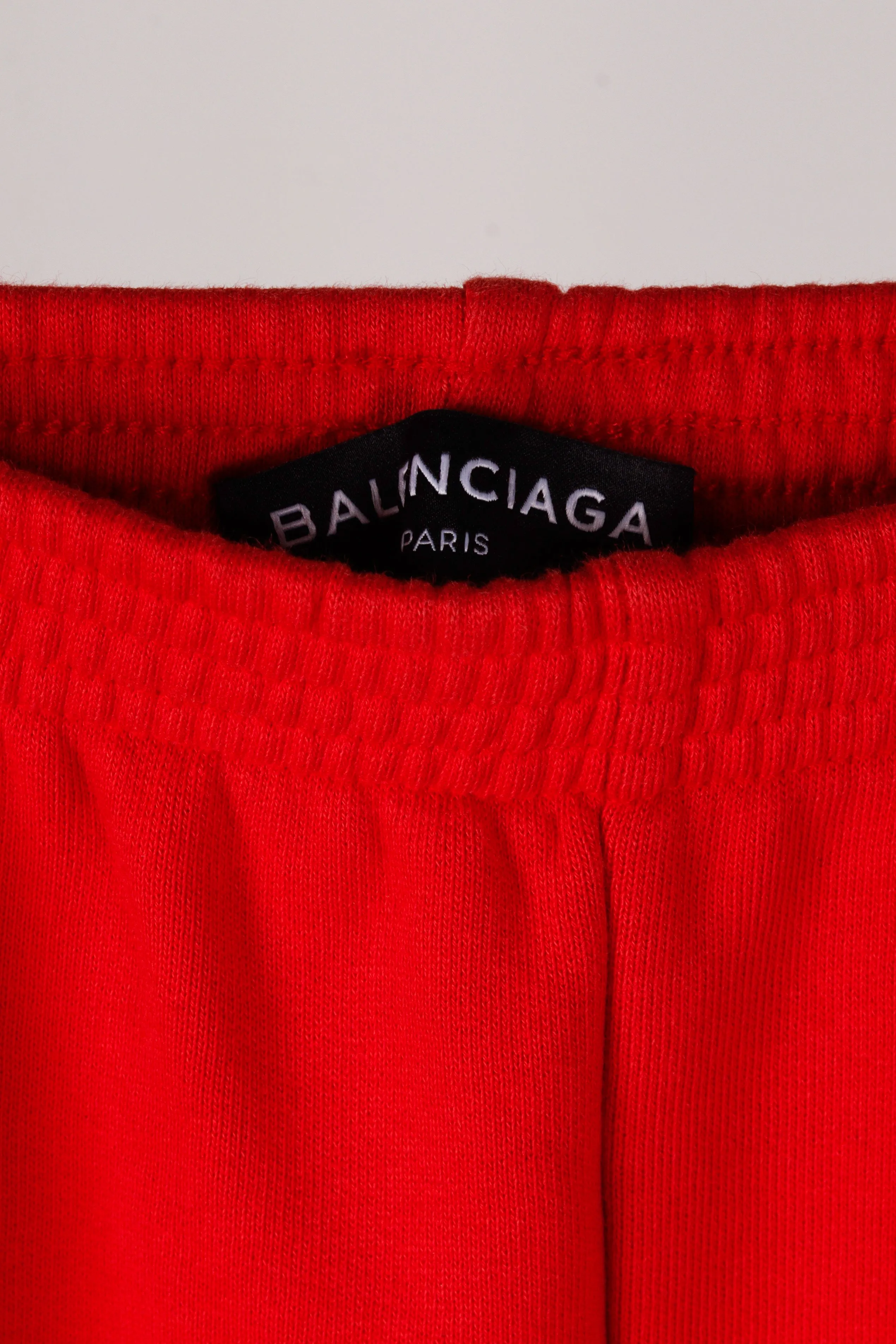 Balenciaga FW16 'Political Campaign' Youth Jogger Pants Red (2016)
