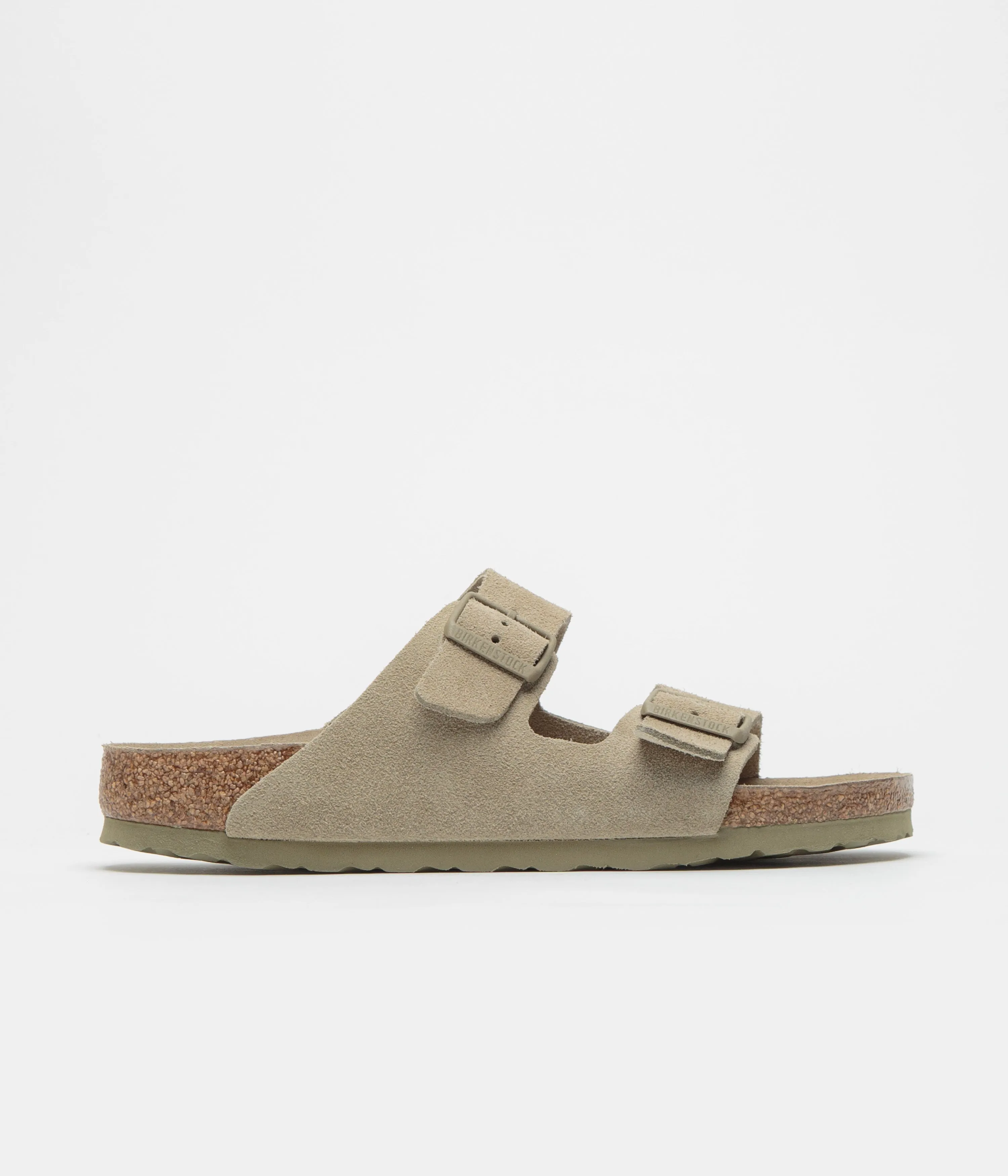 Birkenstock Arizona SFB Narrow Sandals - Faded Khaki