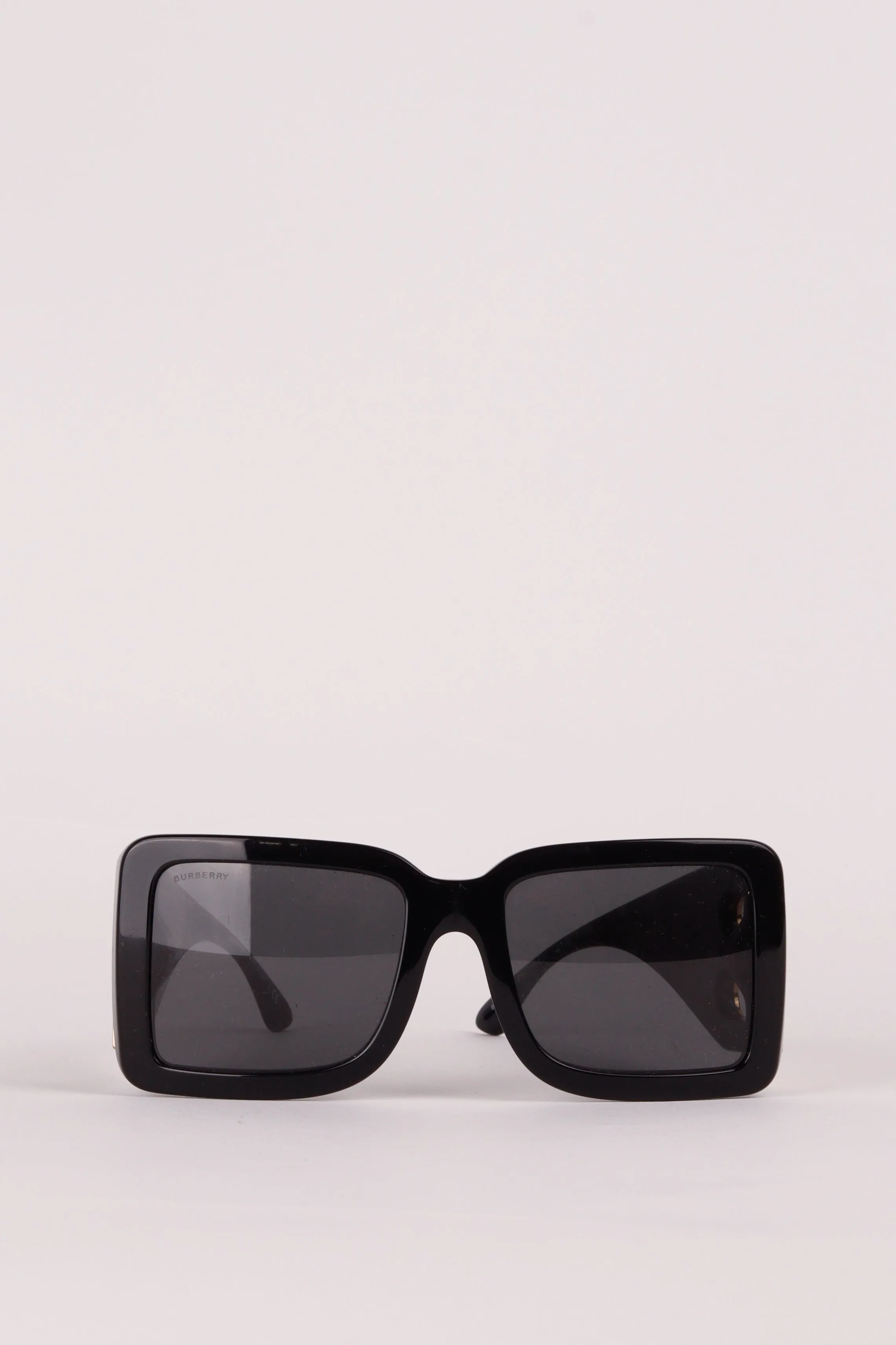 Burberry SS20 'Wide Frame B' Sunglasses Black Gold (2020)