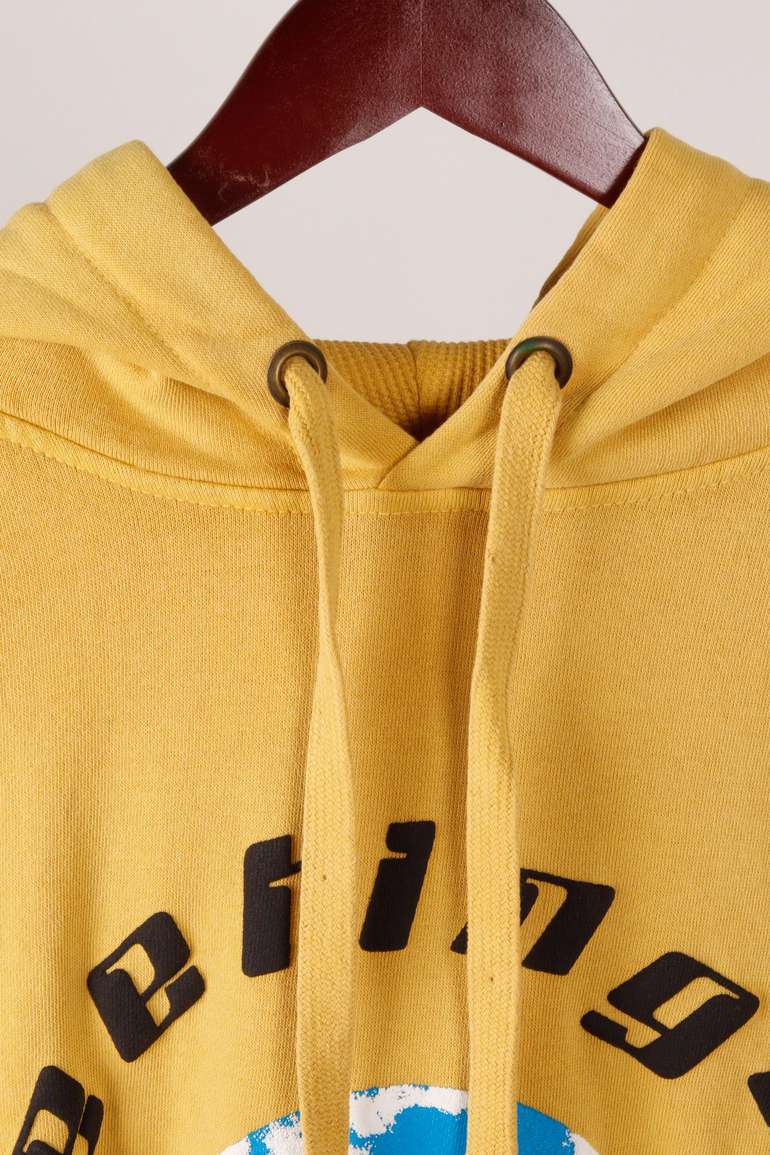 Cactus Plant Flea Market FW19 'Fleeting Floating' Hooded Sweatshirt Yellow (2019)