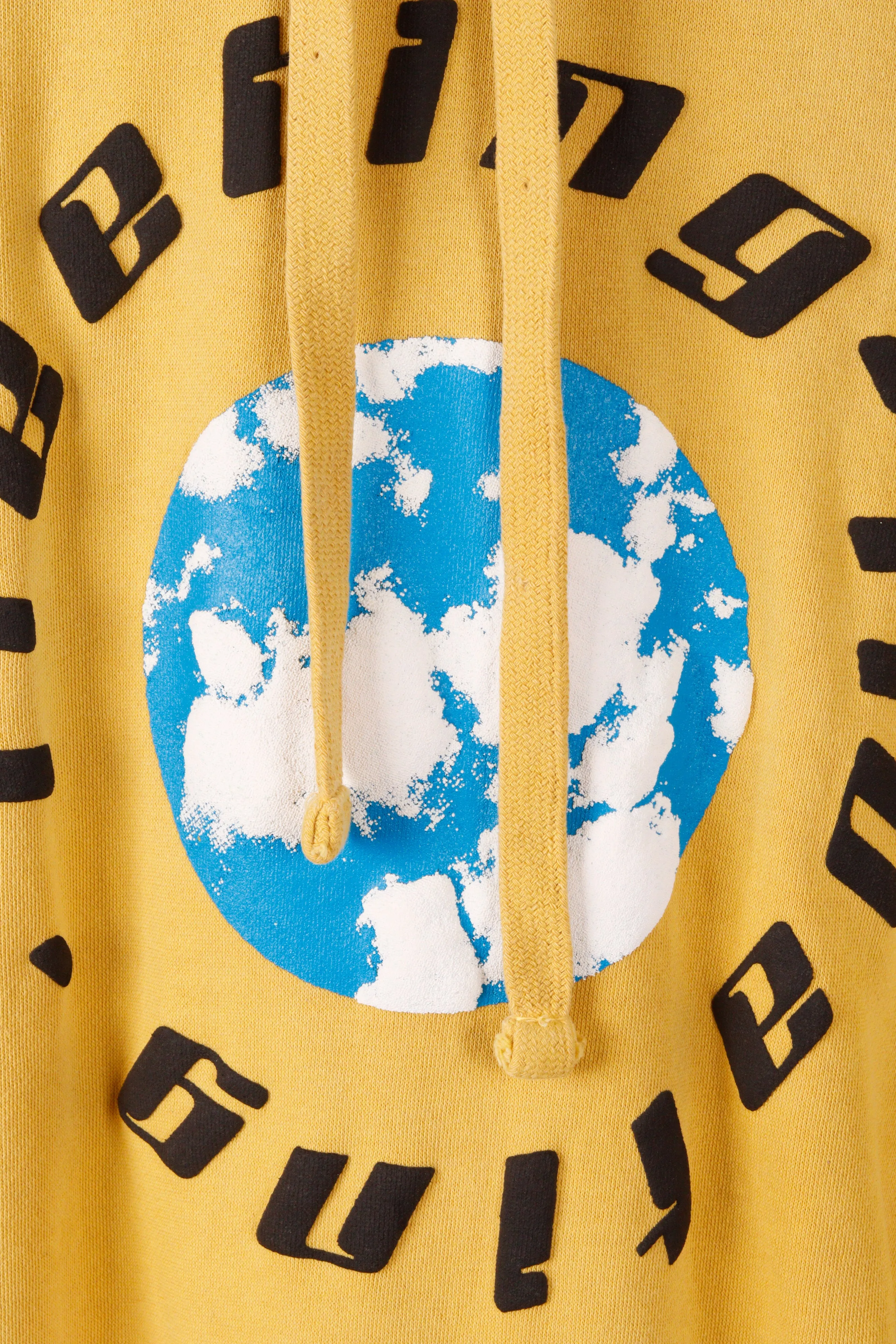 Cactus Plant Flea Market FW19 'Fleeting Floating' Hooded Sweatshirt Yellow (2019)