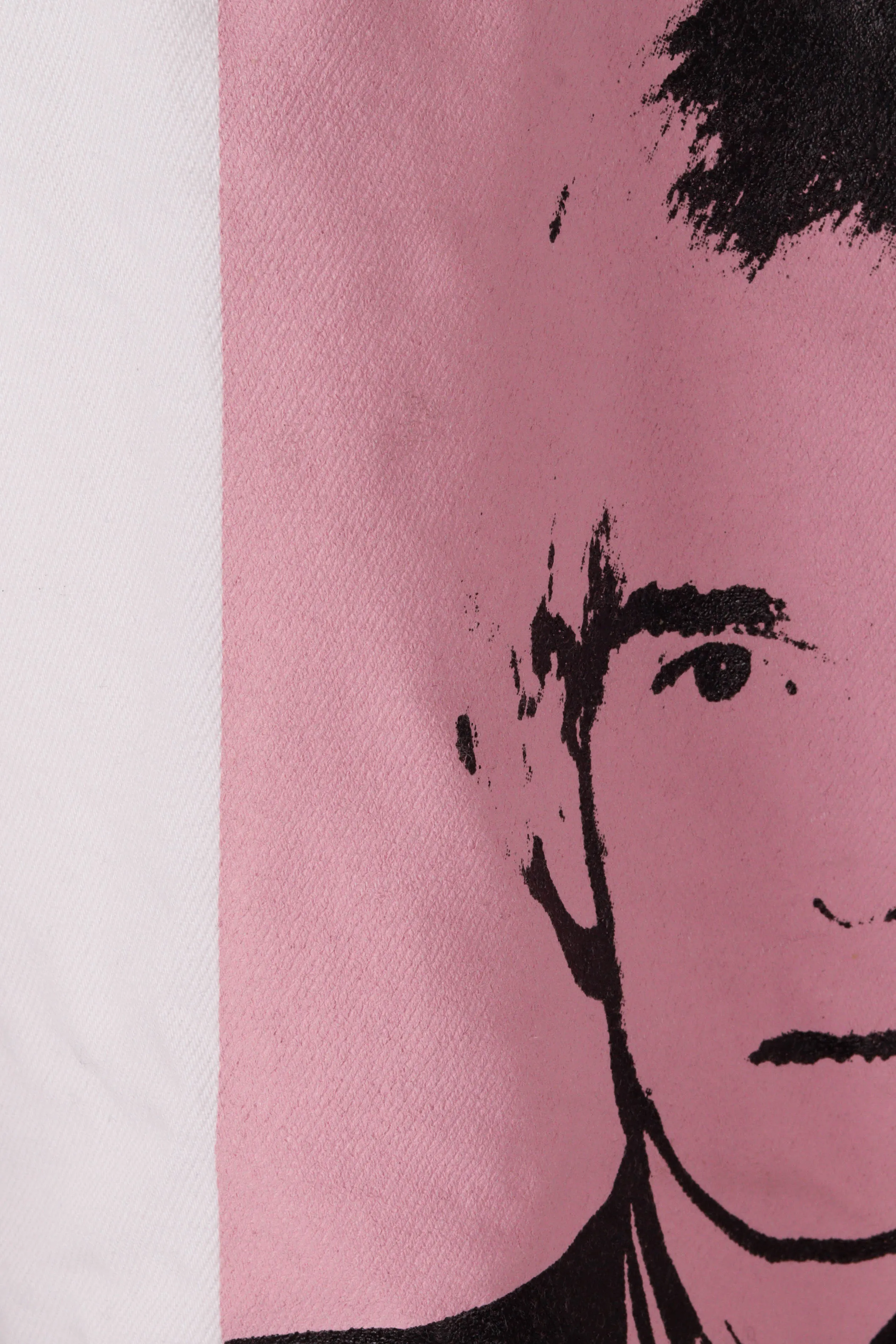 Calvin Klein 205W39 by RAF Simons x Andy Warhol SS18 'Rinse Pink Print' Denim Jacket (2018)