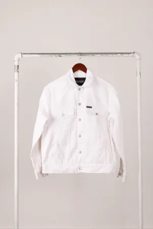 Calvin Klein 205W39 by RAF Simons x Andy Warhol SS18 'Rinse Pink Print' Denim Jacket (2018)