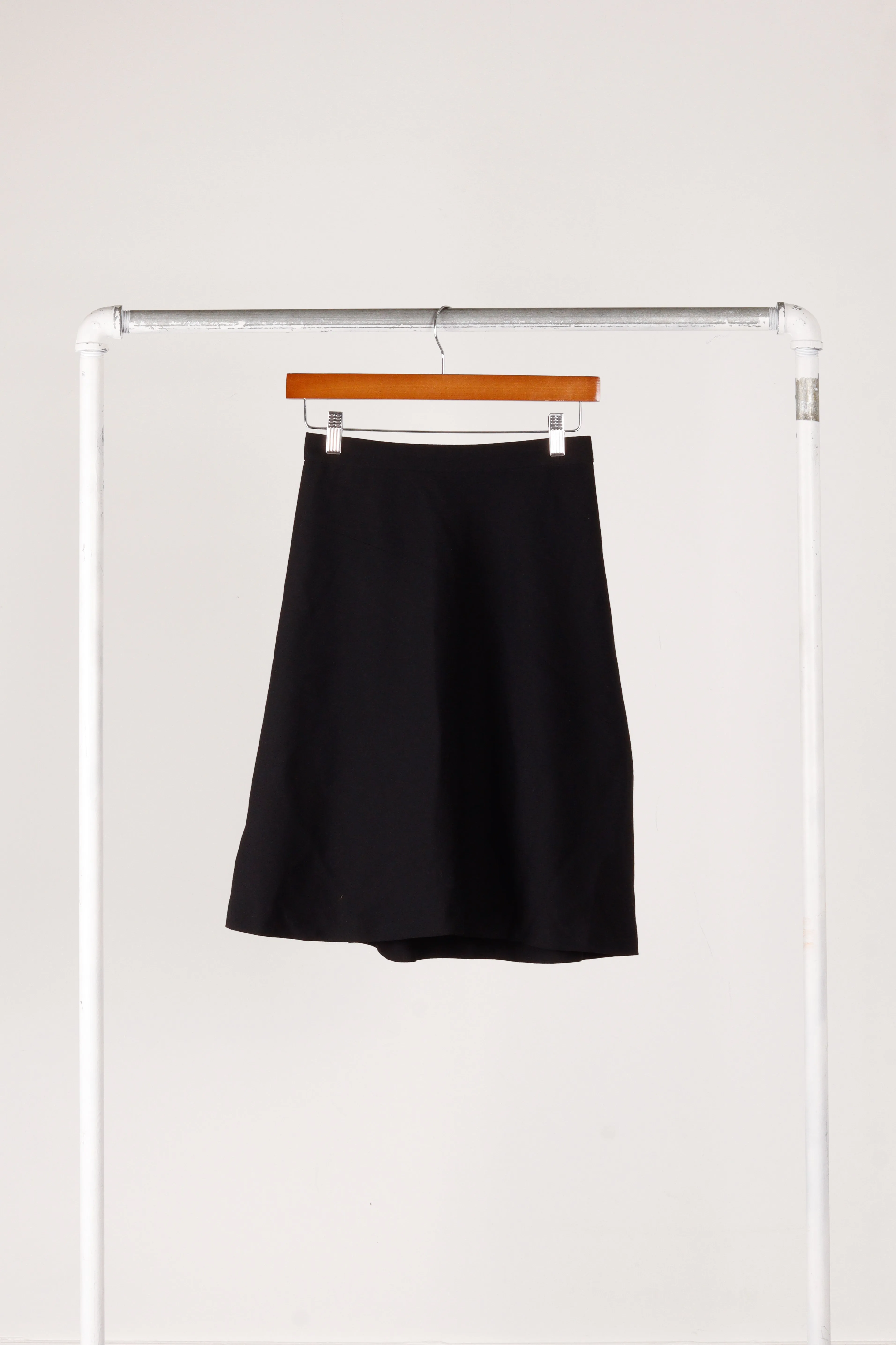 Comme des Garon SS91 'Wool A-Line' Skirt Black (1991)