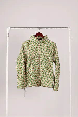 Comme des Garons SHIRT x 10 Corso Como Seoul FW10 'Smoking Section Print' Windbreaker Jacket Green (2010)