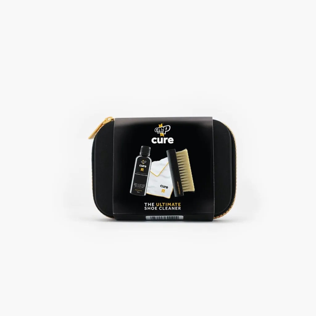 CREP PROTECT CURE ( BRUSH. 100ML CLEANING SOLUTION. AND MICROFIBER CLOTH )