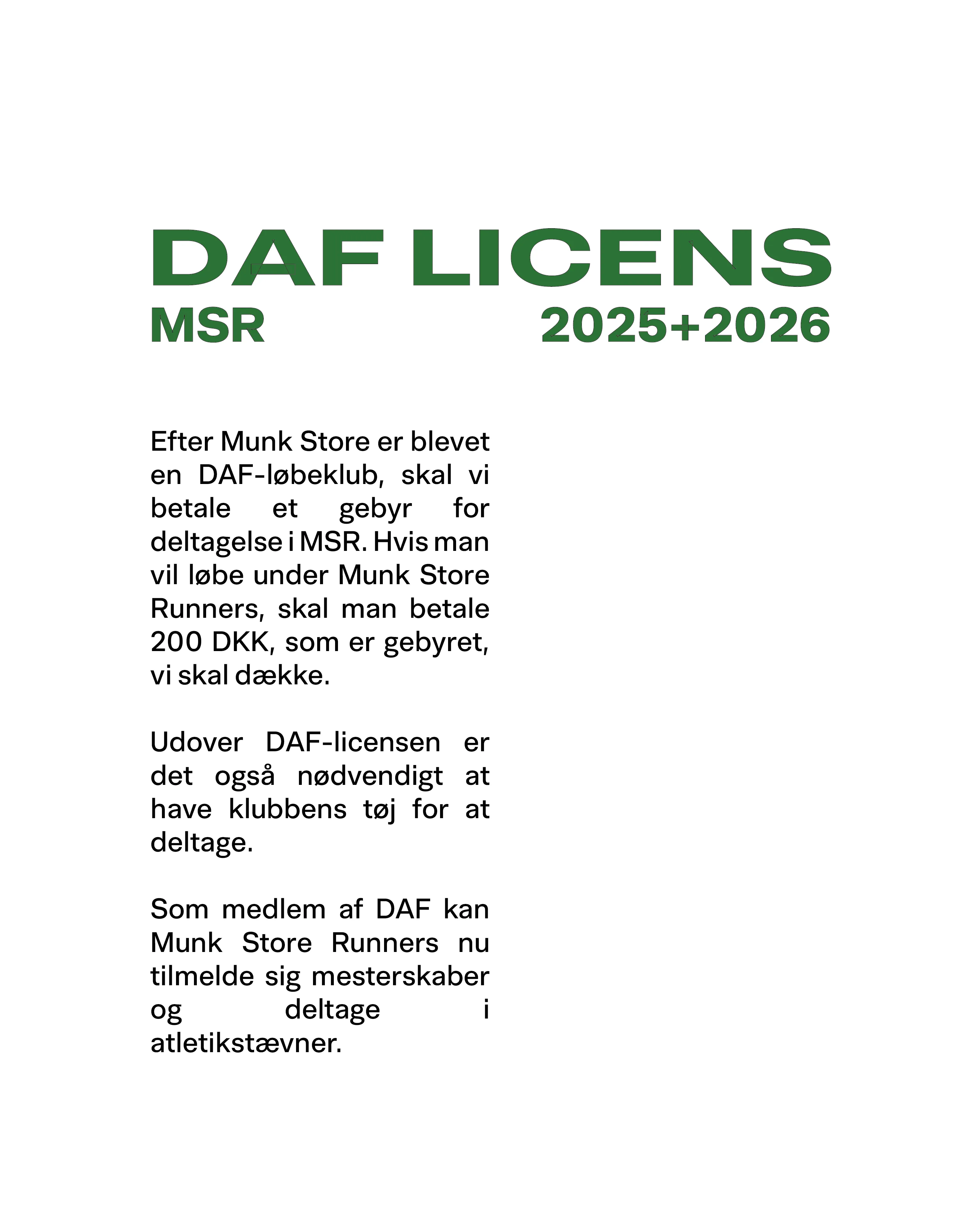 DAF Licens | 2025   2026