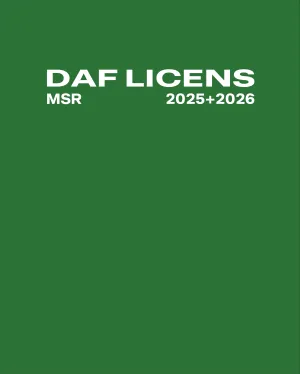 DAF Licens | 2025   2026