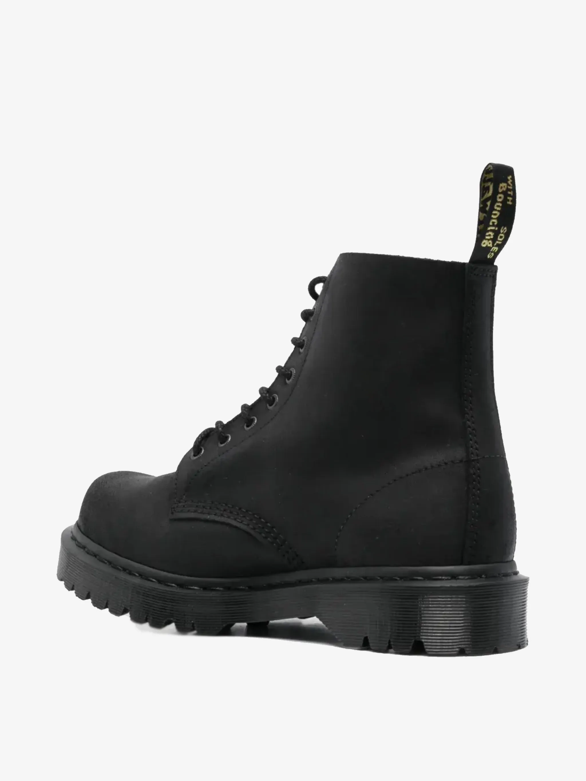 DR. MARTENS - 1460 Bex Bump Toe Leather Boots