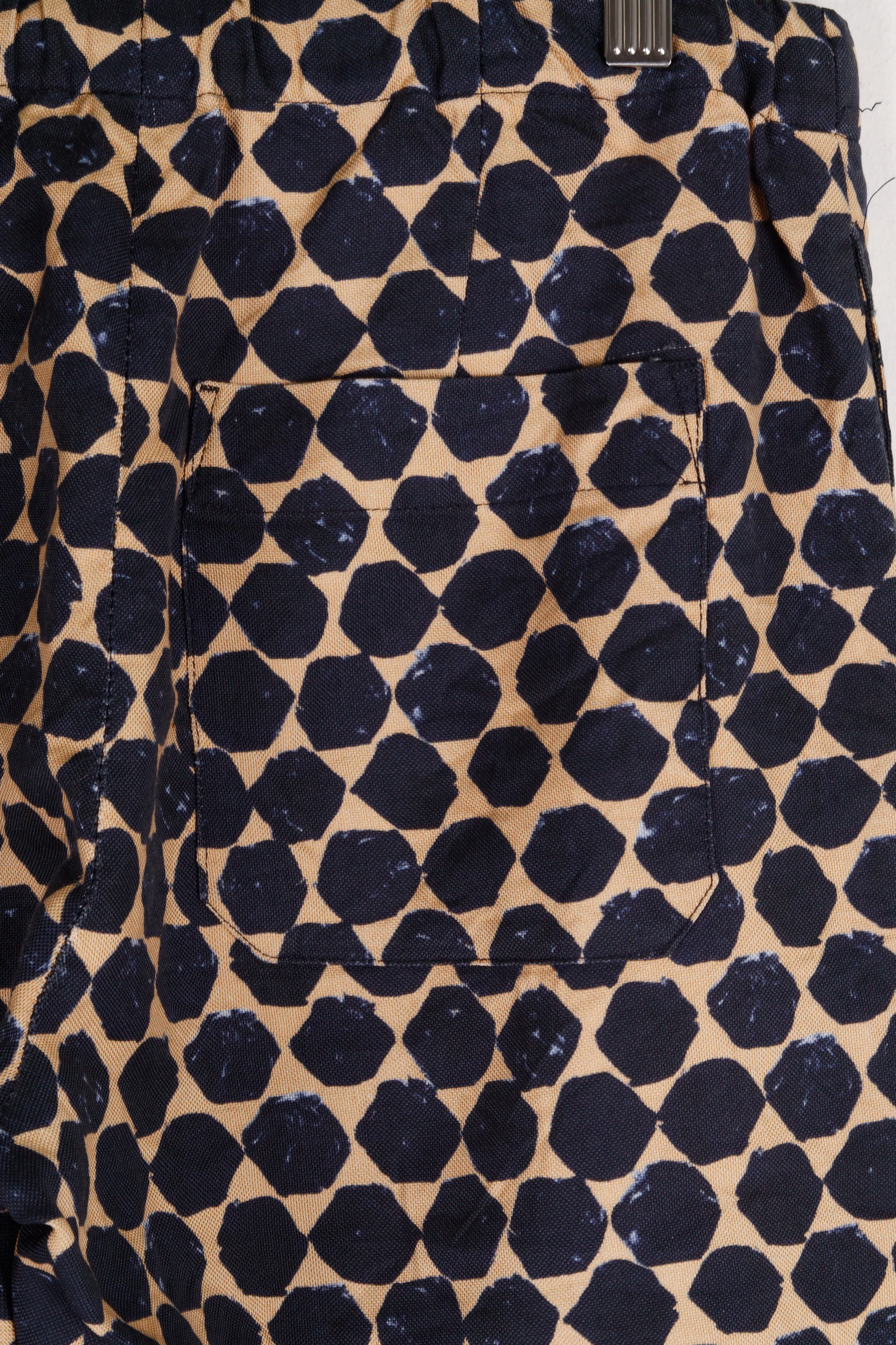 Dries Van Noten Womens 'Abstract Geometric Dots Print' Lounge Pants