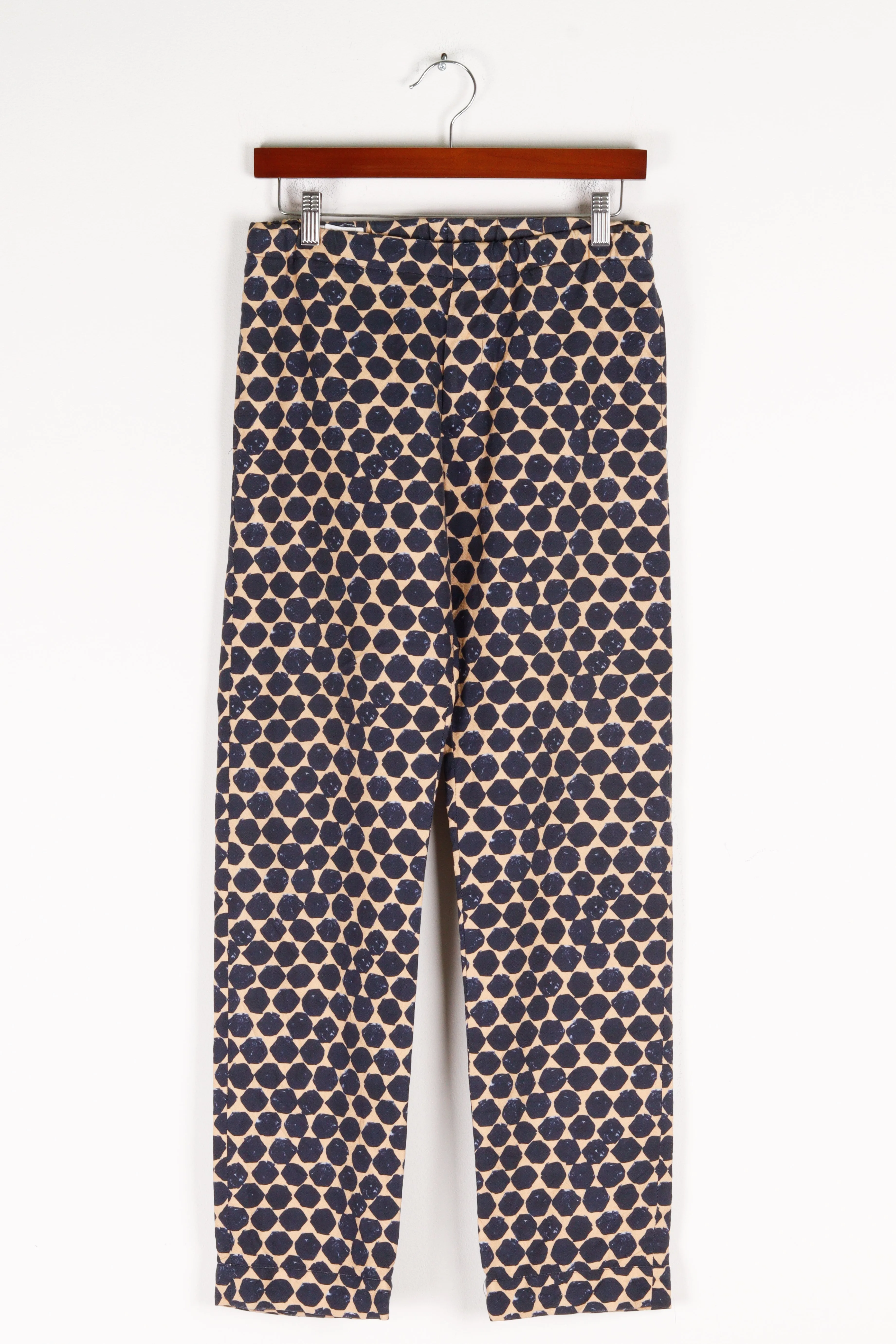 Dries Van Noten Womens 'Abstract Geometric Dots Print' Lounge Pants