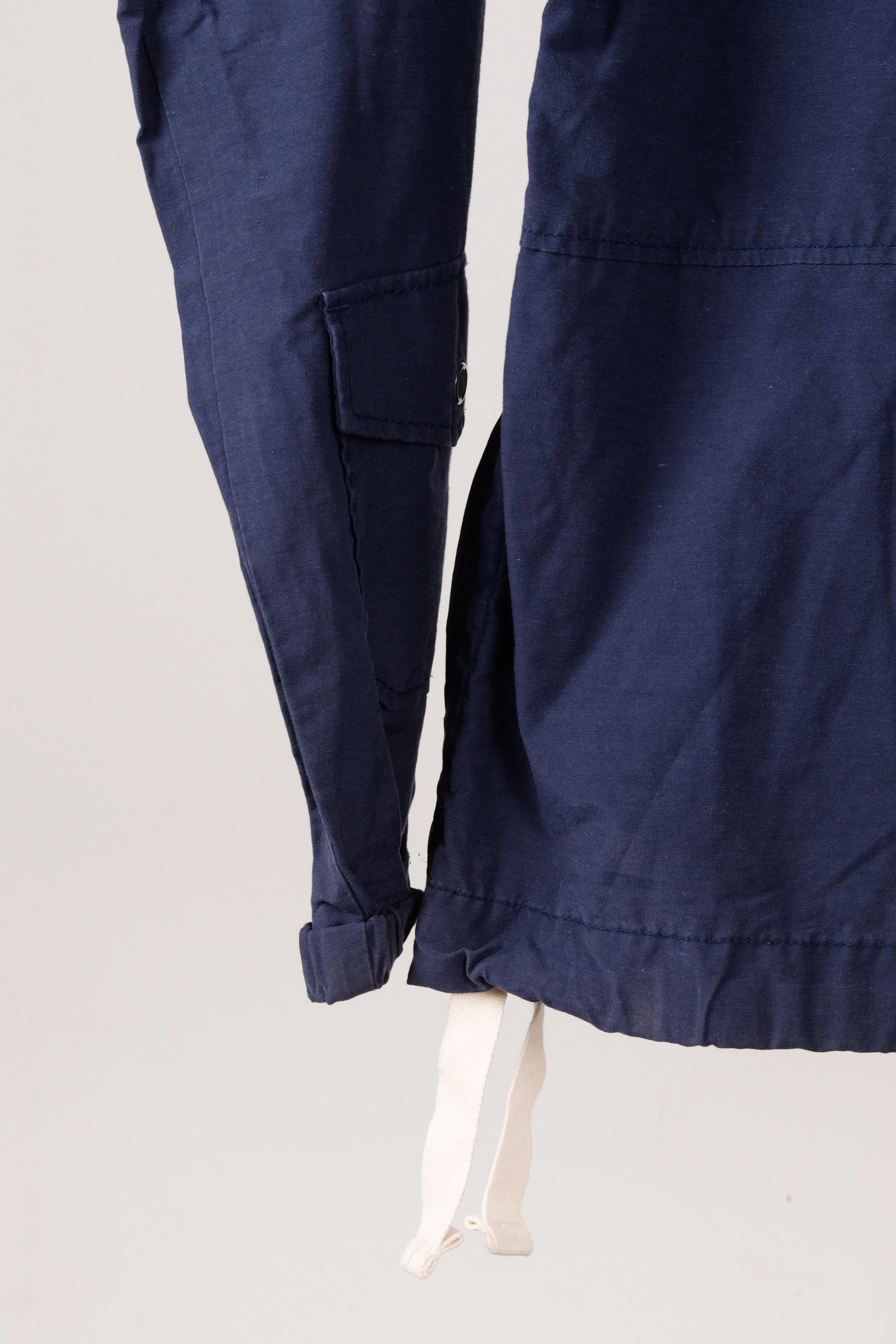 Engineered Garments 'Center Pocket Poplin' Anorak Jacket Navy