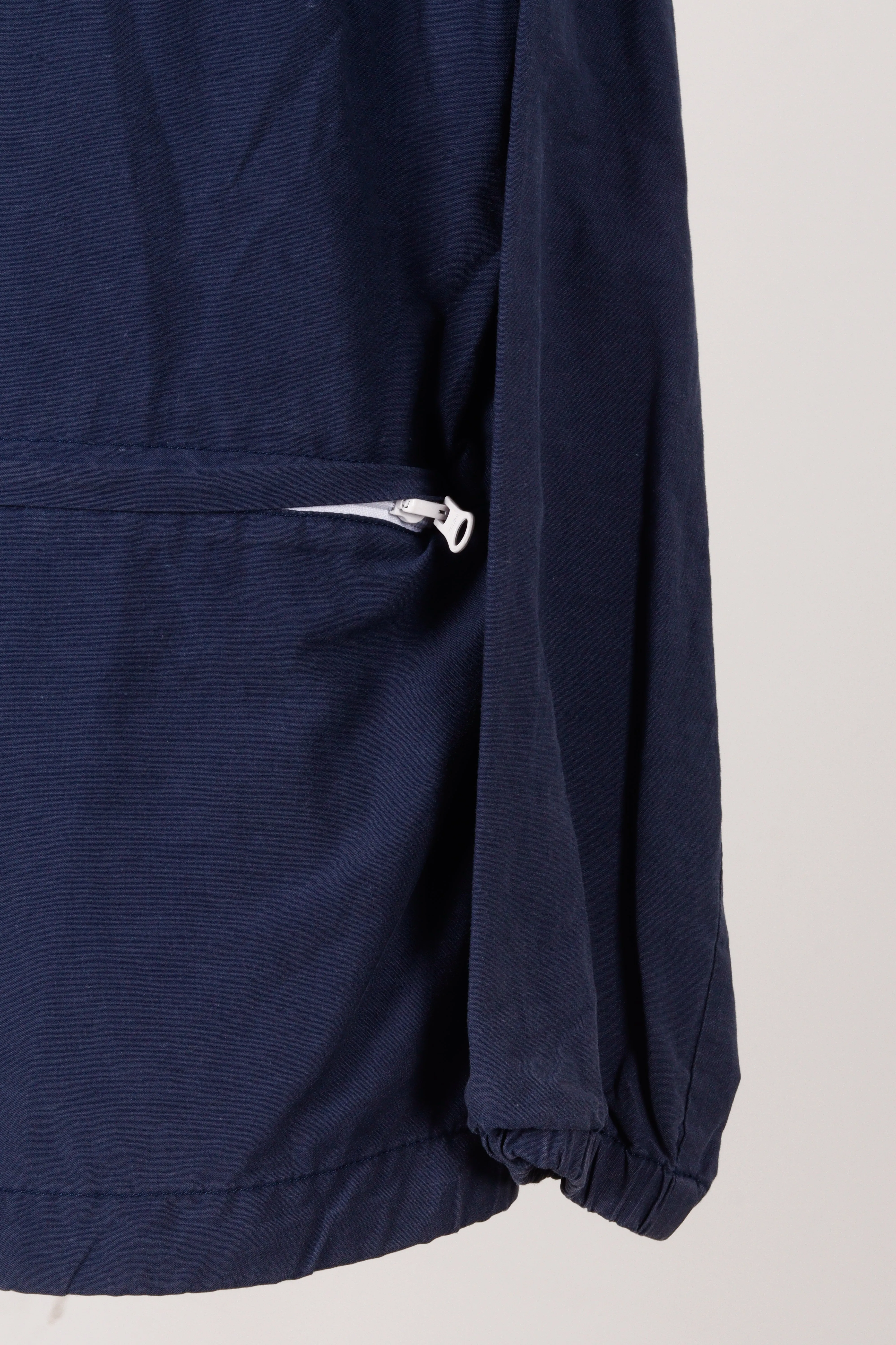 Engineered Garments 'Center Pocket Poplin' Anorak Jacket Navy