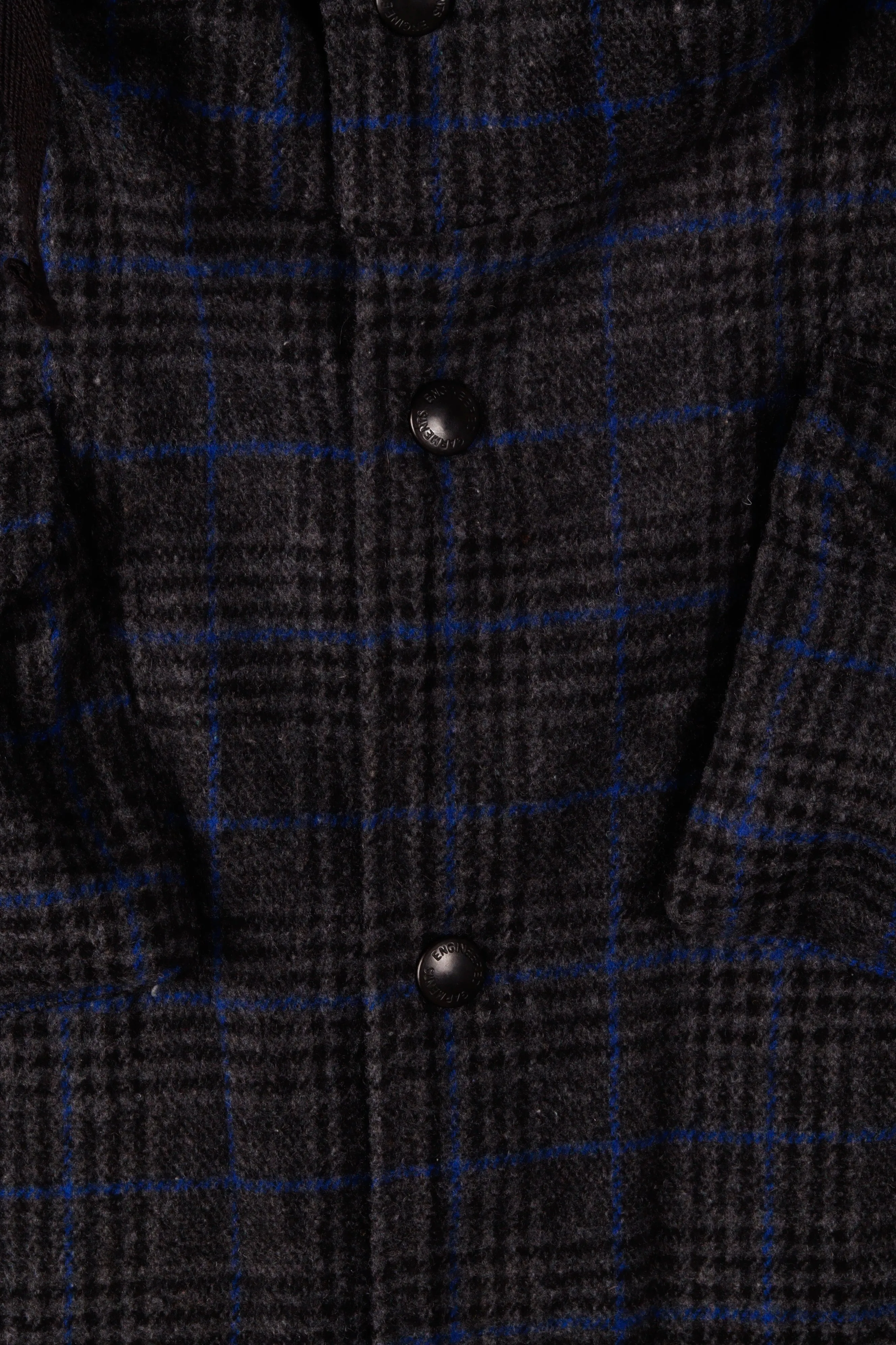 Engineered Garments FW21 'Plaid Field Cargo' Hooded Vest (2021)