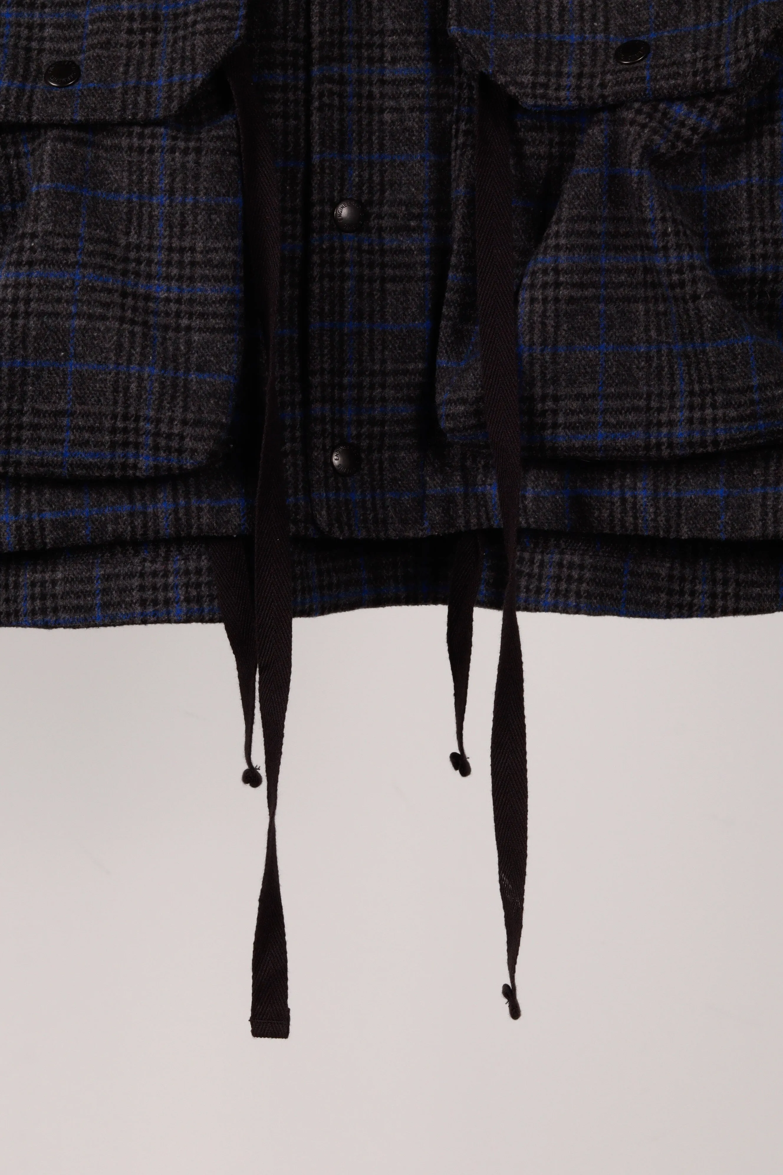 Engineered Garments FW21 'Plaid Field Cargo' Hooded Vest (2021)