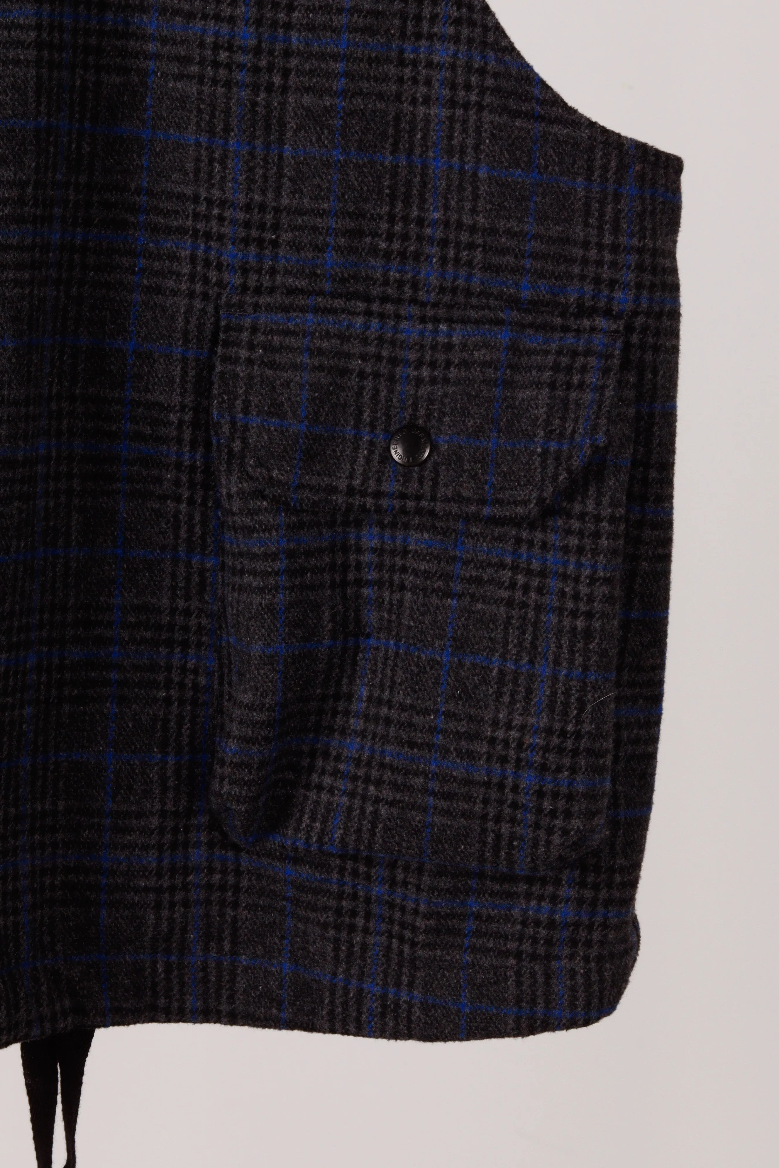 Engineered Garments FW21 'Plaid Field Cargo' Hooded Vest (2021)