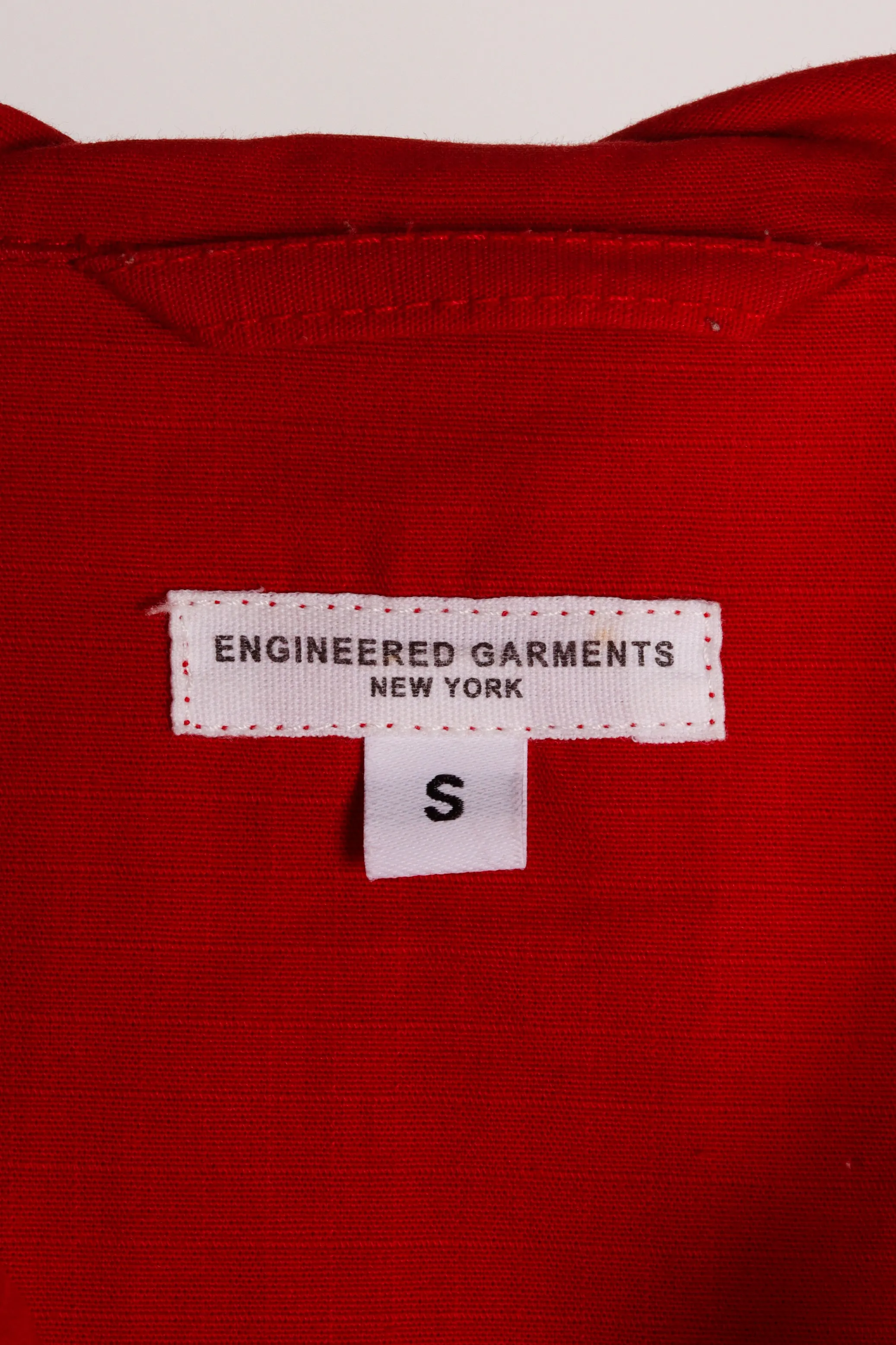 Engineered Garments SS12 'Mountain Ripstop' Jacket Red (2012)