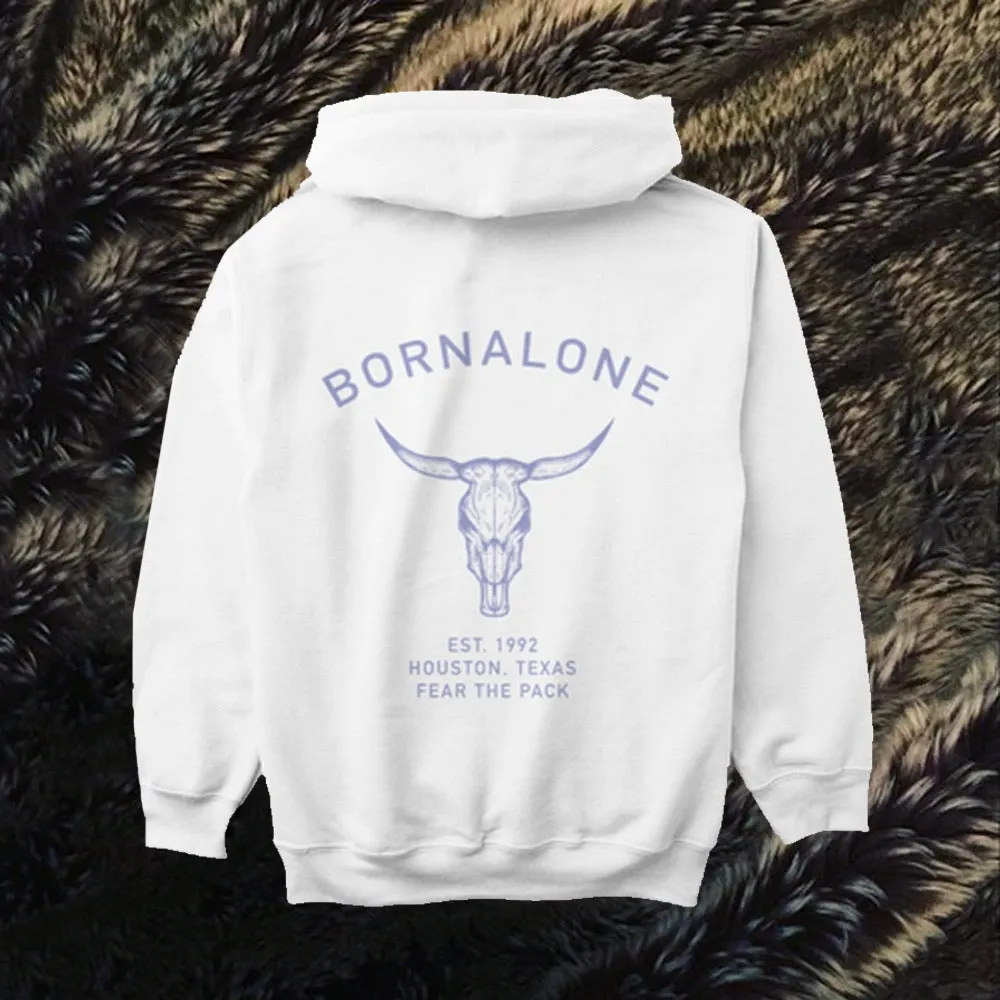 Fear The Pack Hoodie (GHOST WHITE)