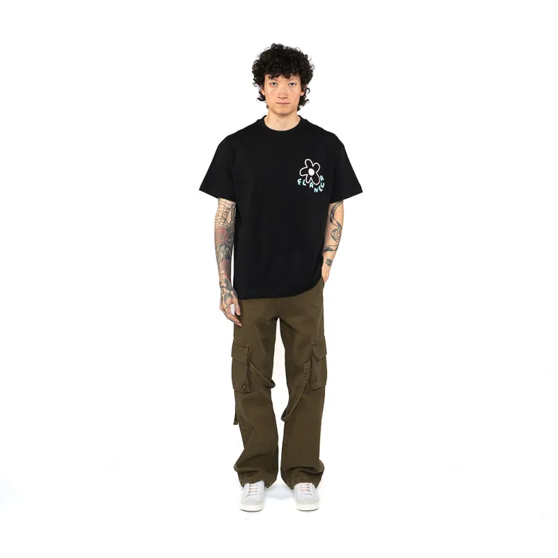 Flaneur Blossom Tee - Black