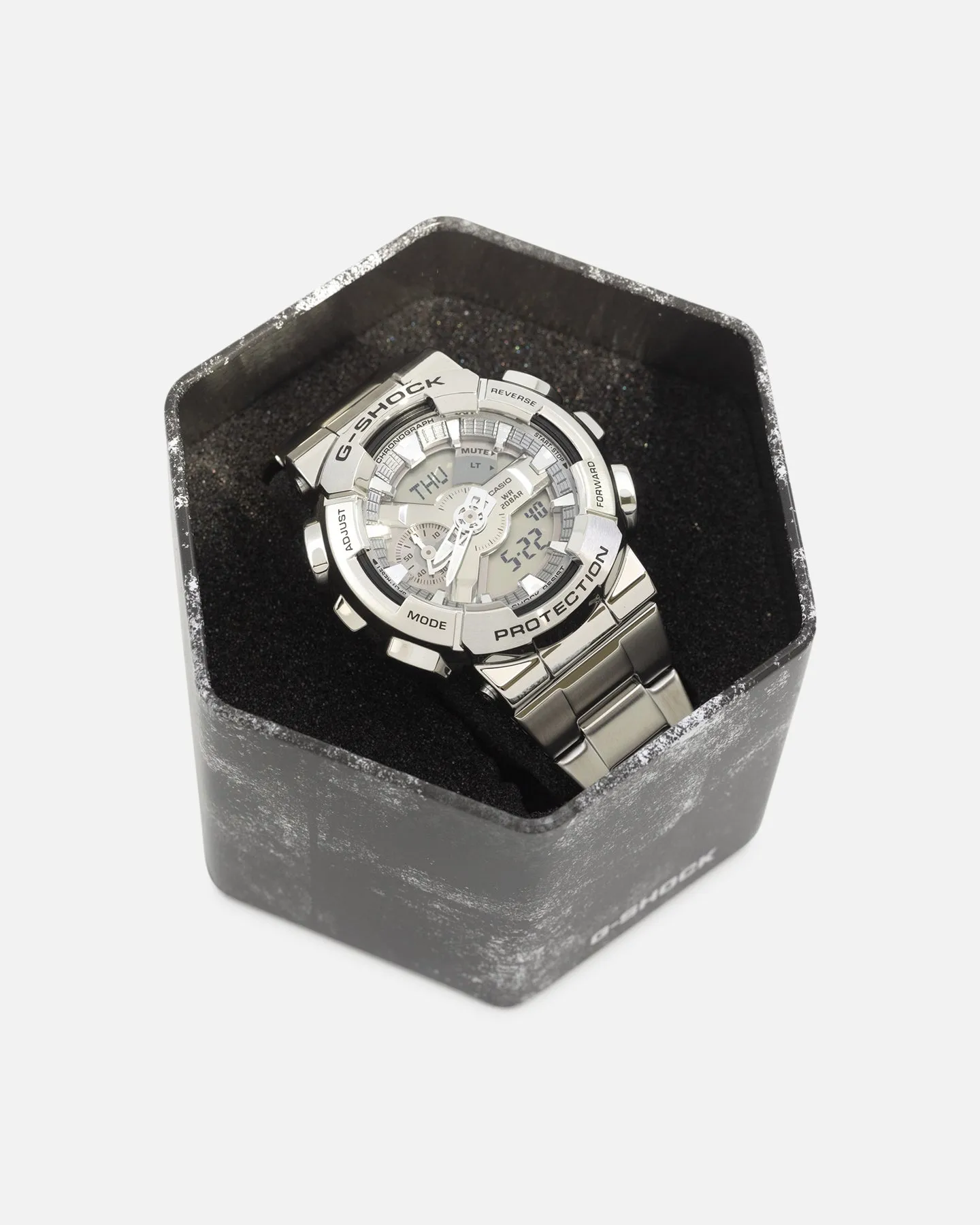 G Shock GM-110D-8ADR Watch Silver