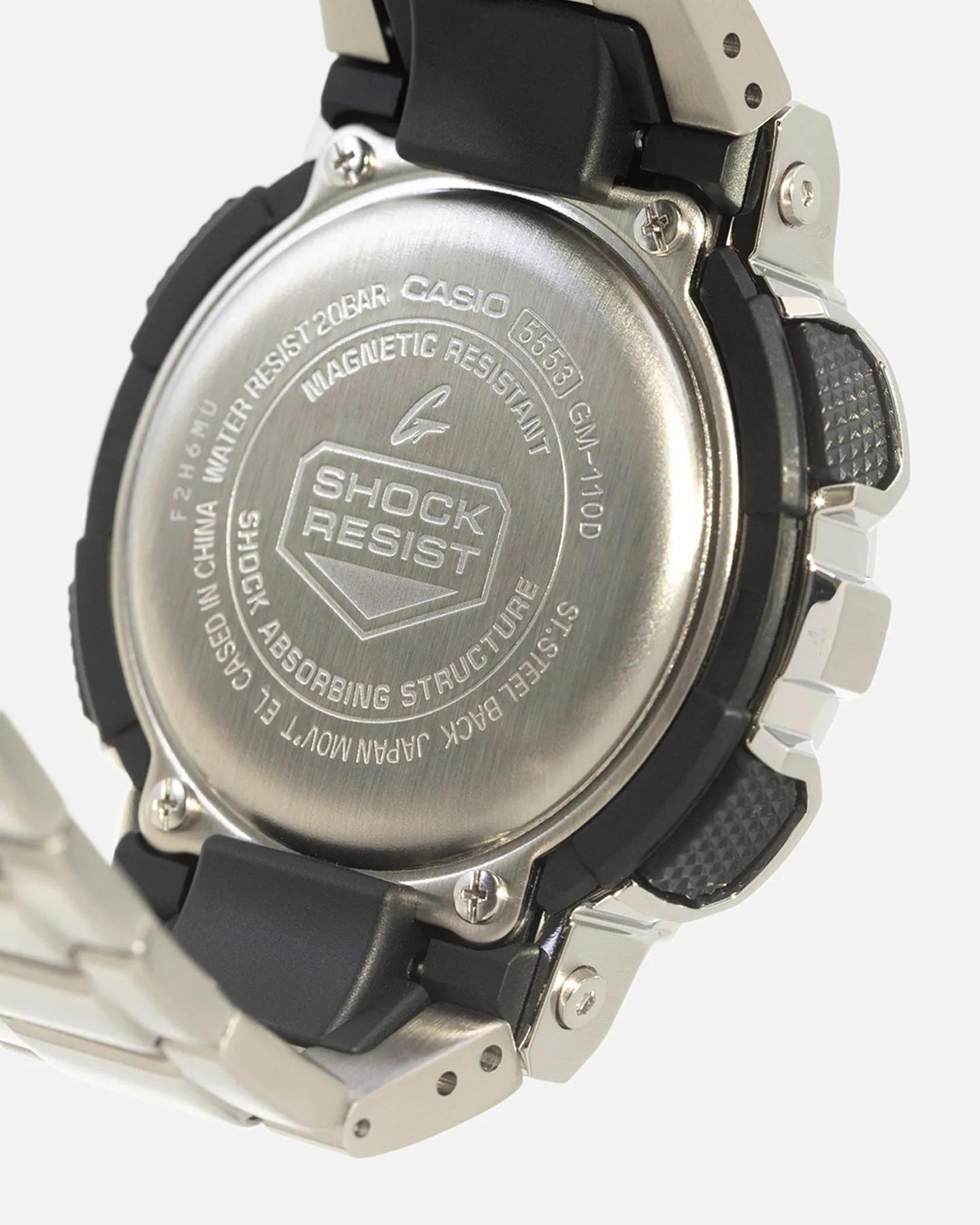 G Shock GM-110D-8ADR Watch Silver