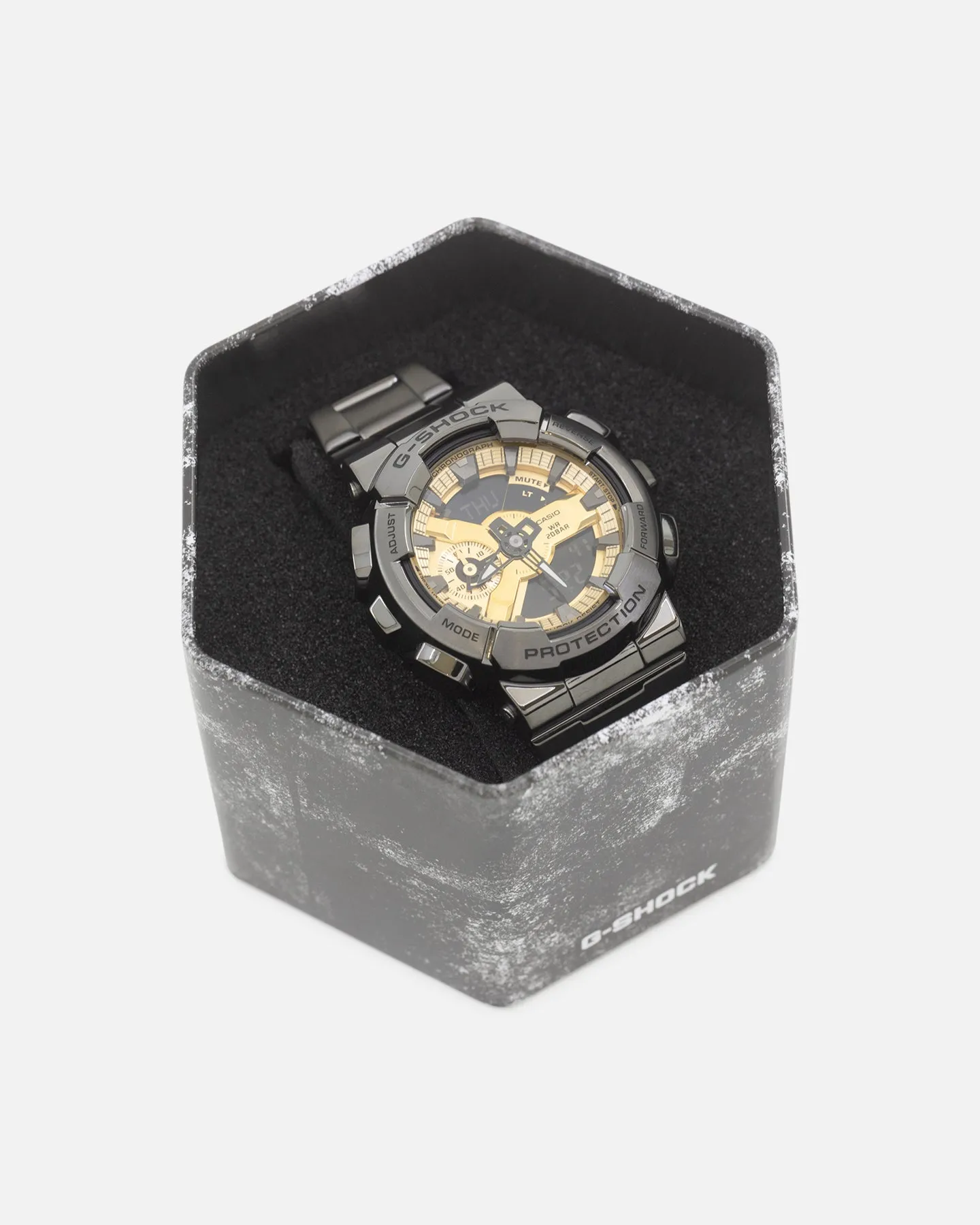 G Shock GM110BD-1A9 Watch Black/Gold