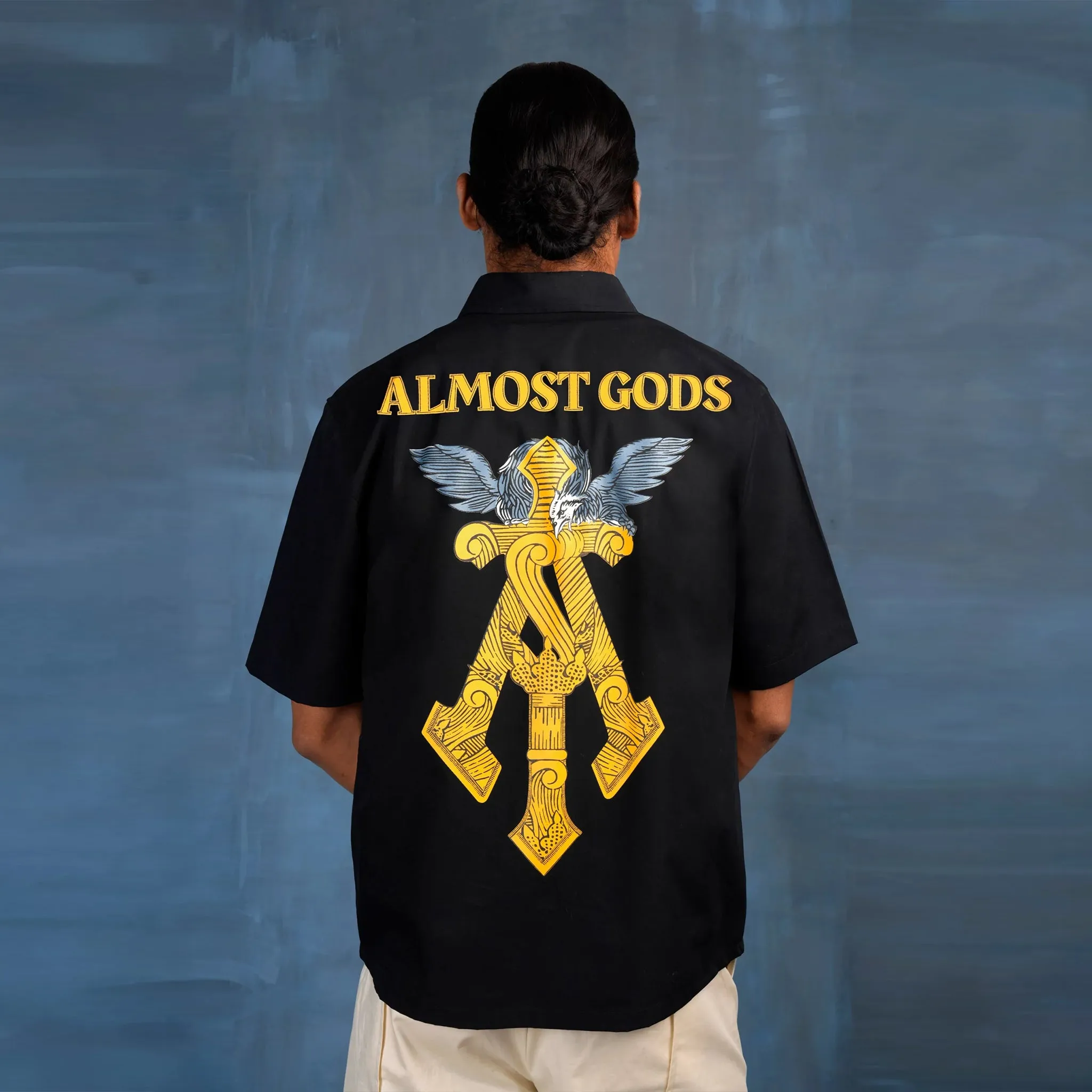 GILDED ALPHA CROSS SHIRT