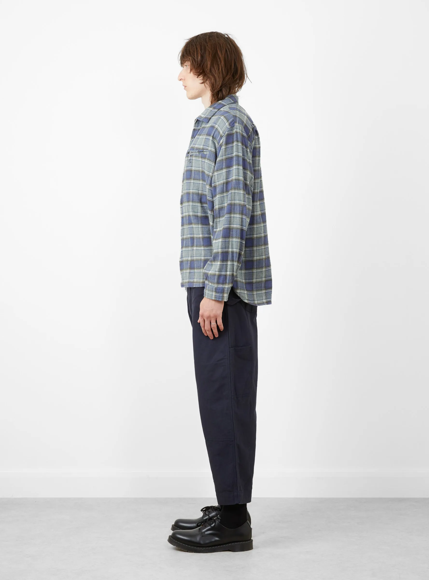 Grande Zip Shirt Blue