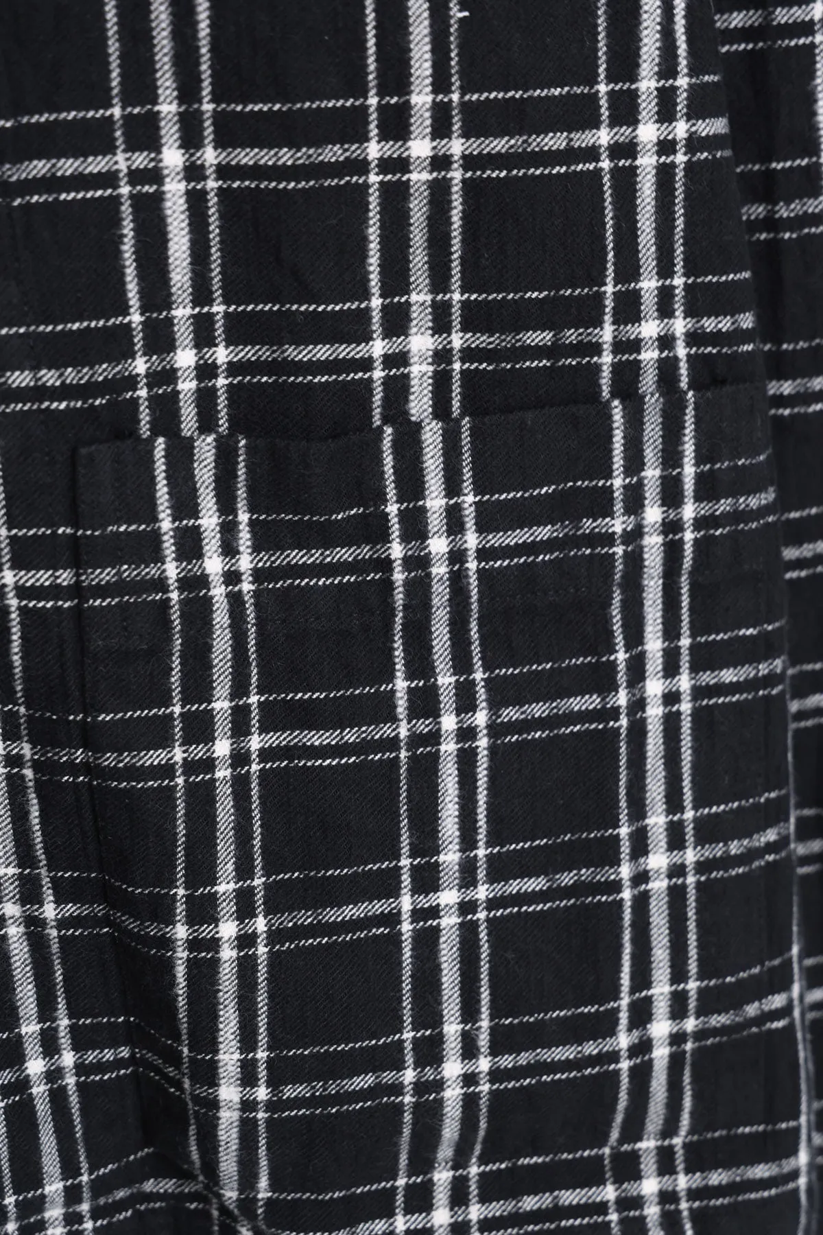 Haven Jacket - Black/White Helix Flannel
