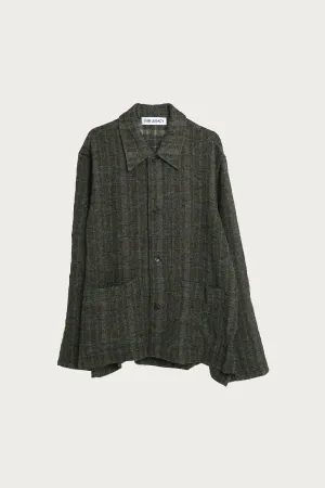 Haven Jacket - Seaweed Sparse Check