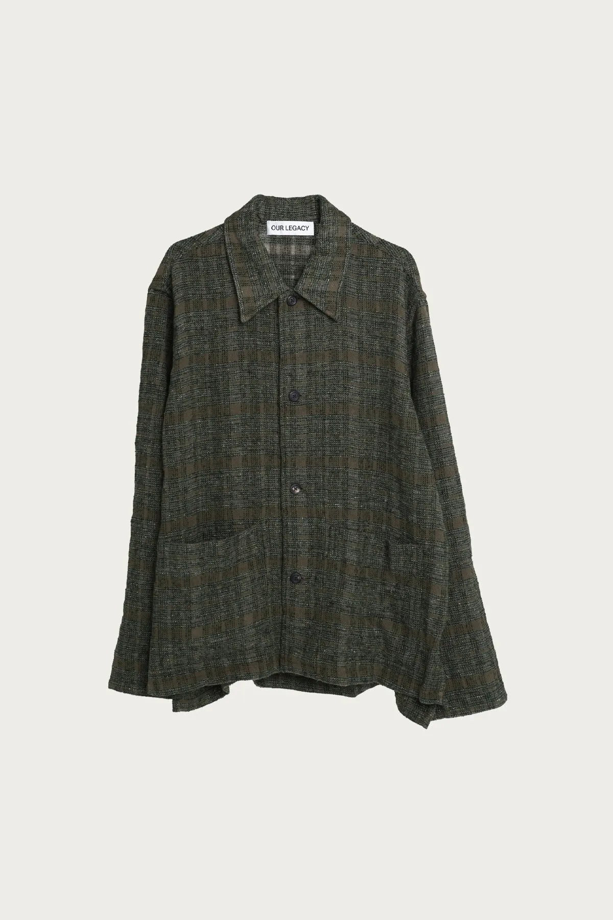 Haven Jacket - Seaweed Sparse Check