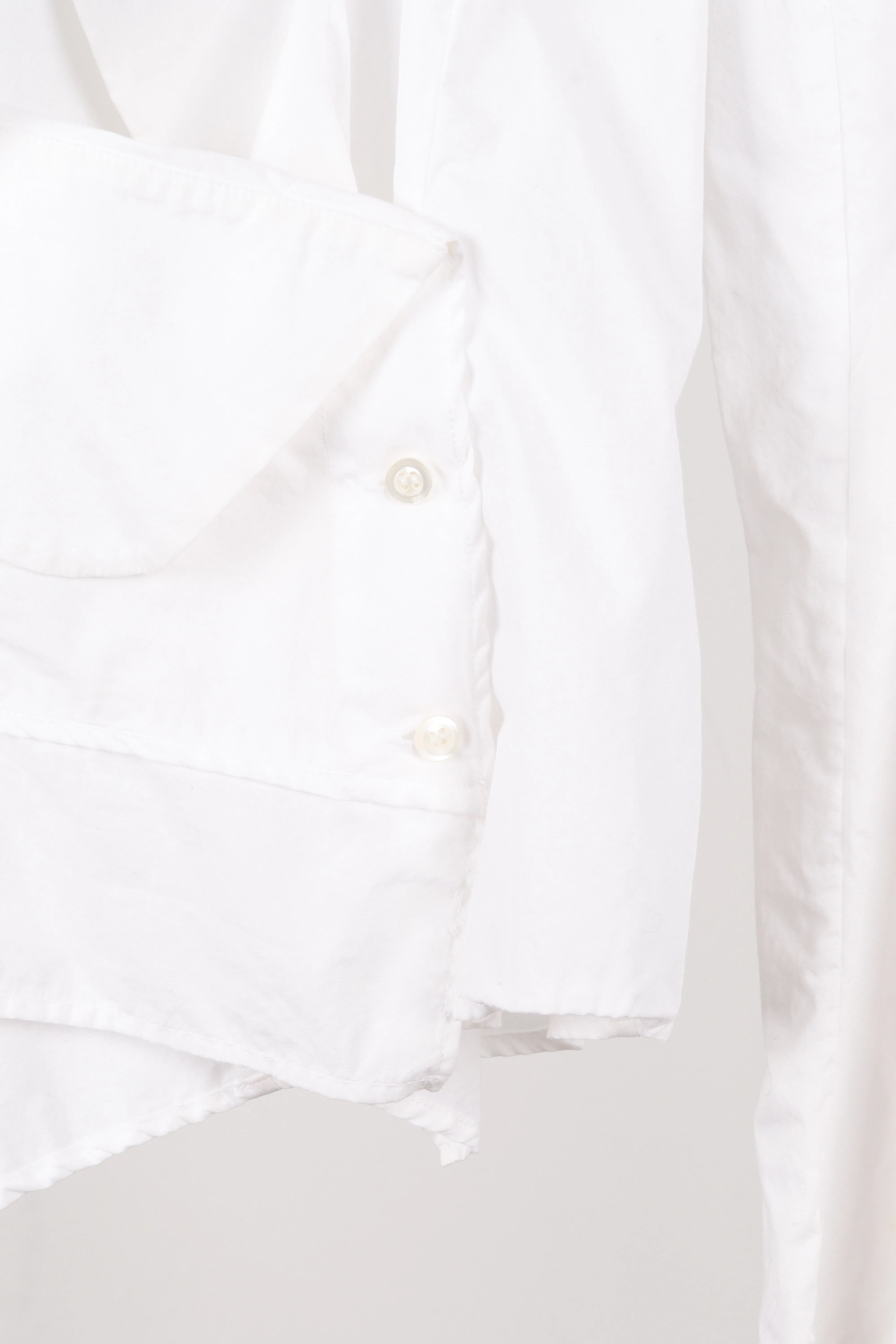 Ivan Grundahl 'Asymmetric Blazer' Blouse White
