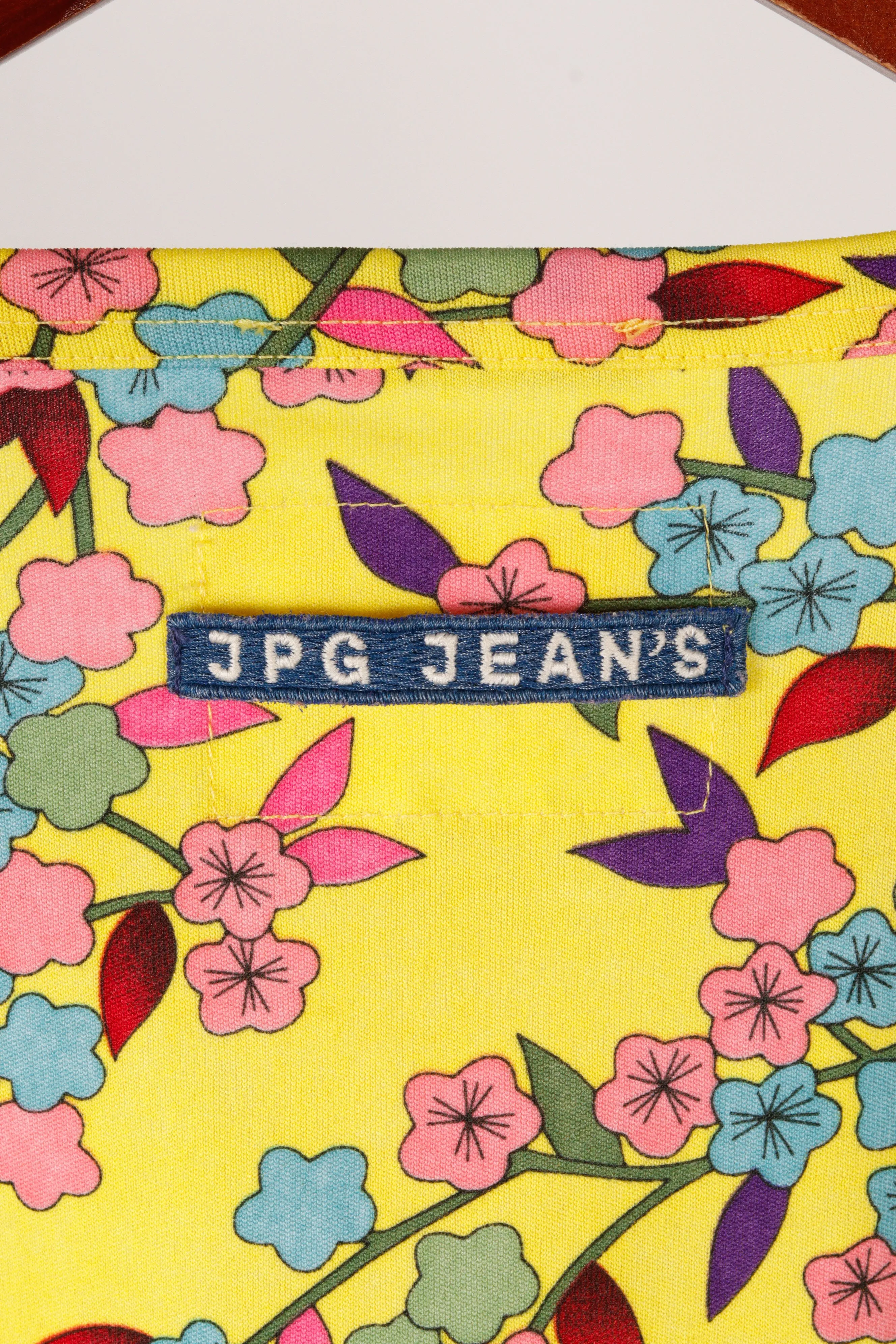 Jean Paul Gaultier JPG Jean's SS01 'Floral Print' Jersey Top (2001)