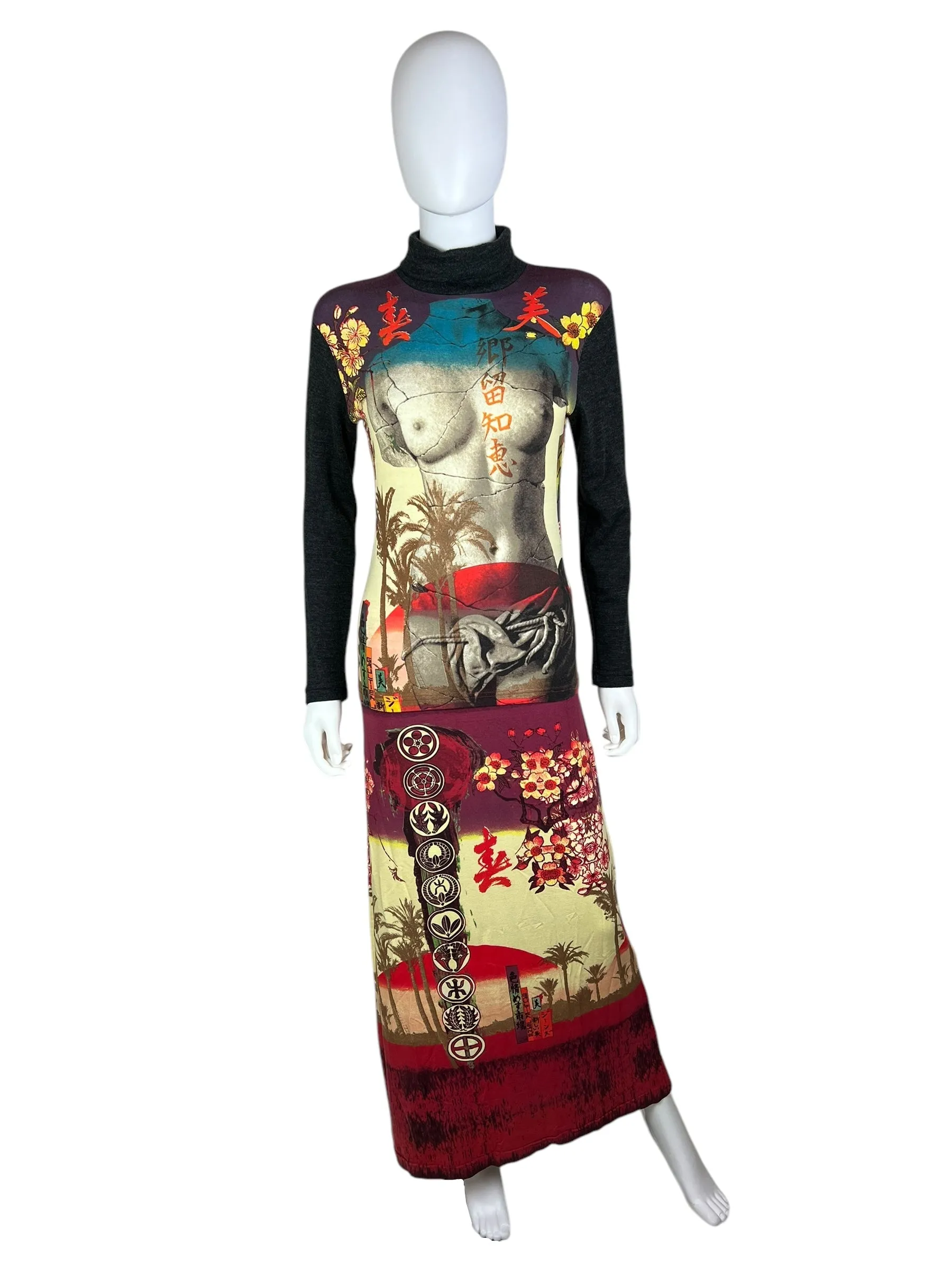 Jean Paul Gaultier S/S 1999 Venus de Milo skirt   top