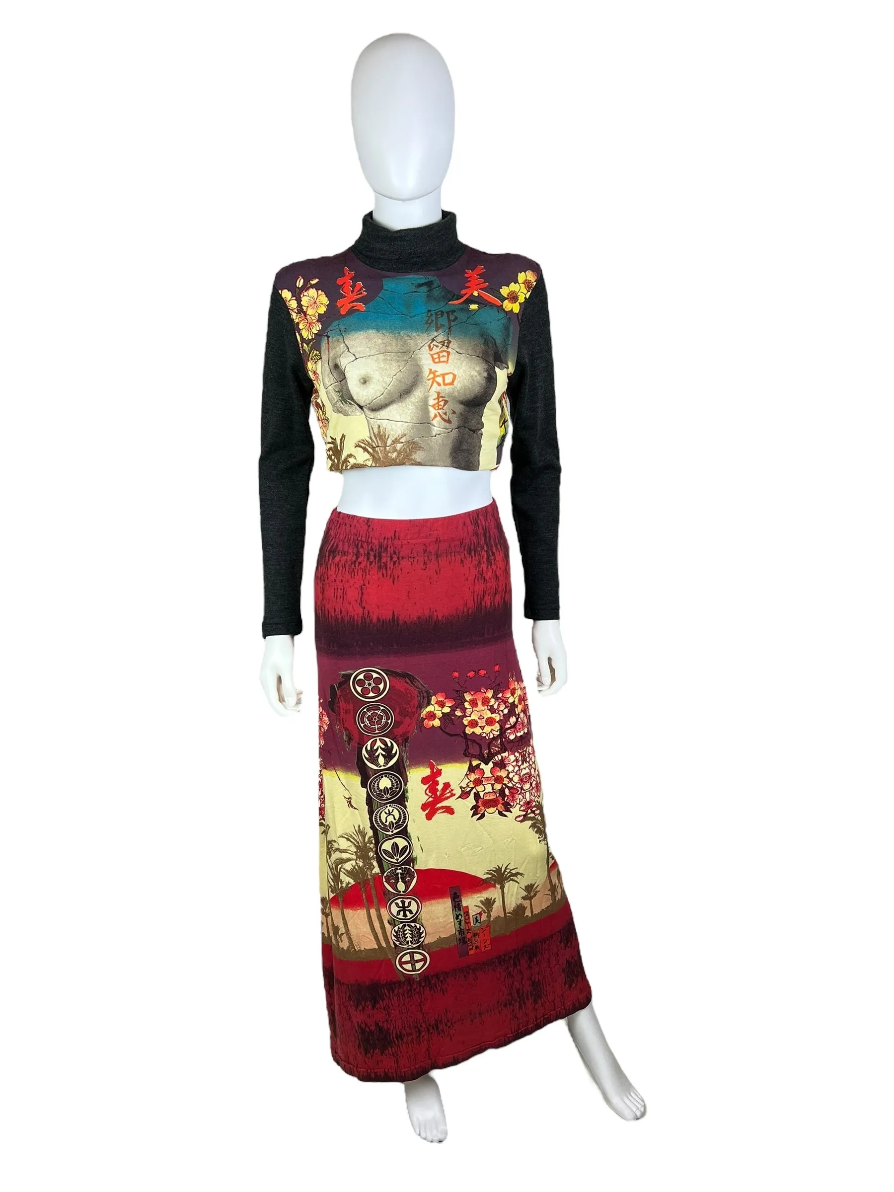 Jean Paul Gaultier S/S 1999 Venus de Milo skirt   top