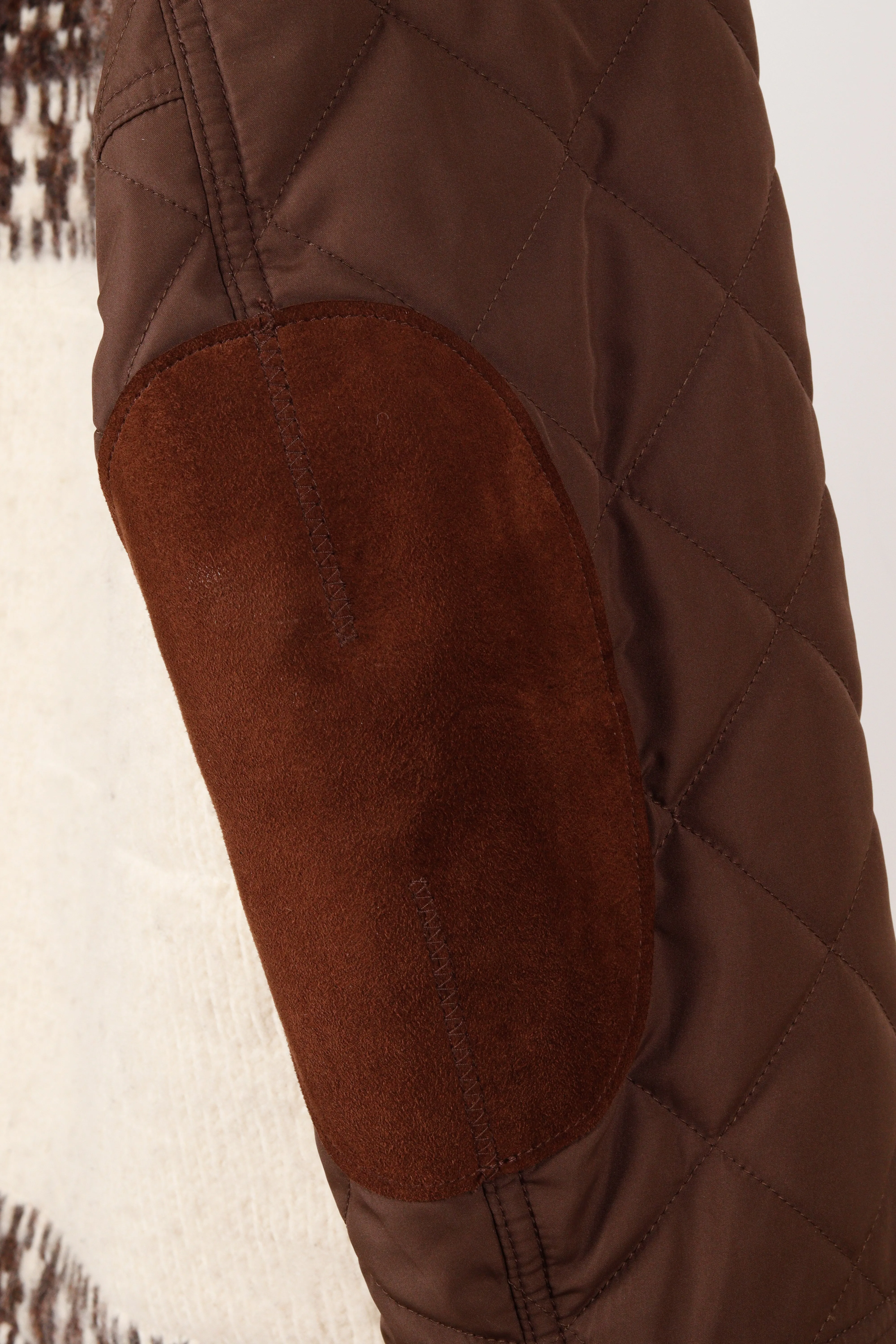 Junya Watanabe Comme des Garons FW21  'Fair Isle Sweater' Jacket Brown White (2021)