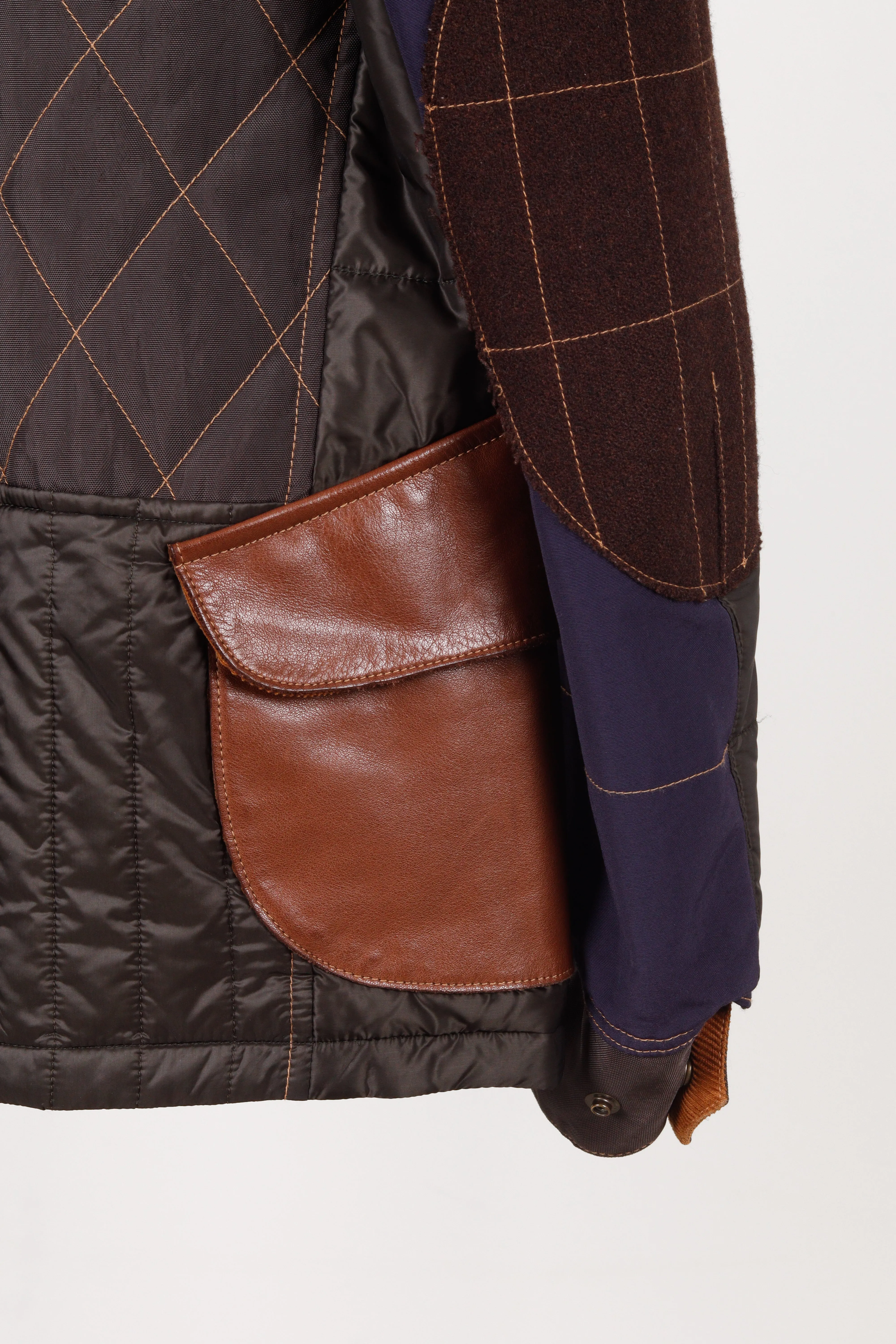 Junya Watanabe Comme des Garons MAN FW09 'Patchwork' Padded Chore Jacket