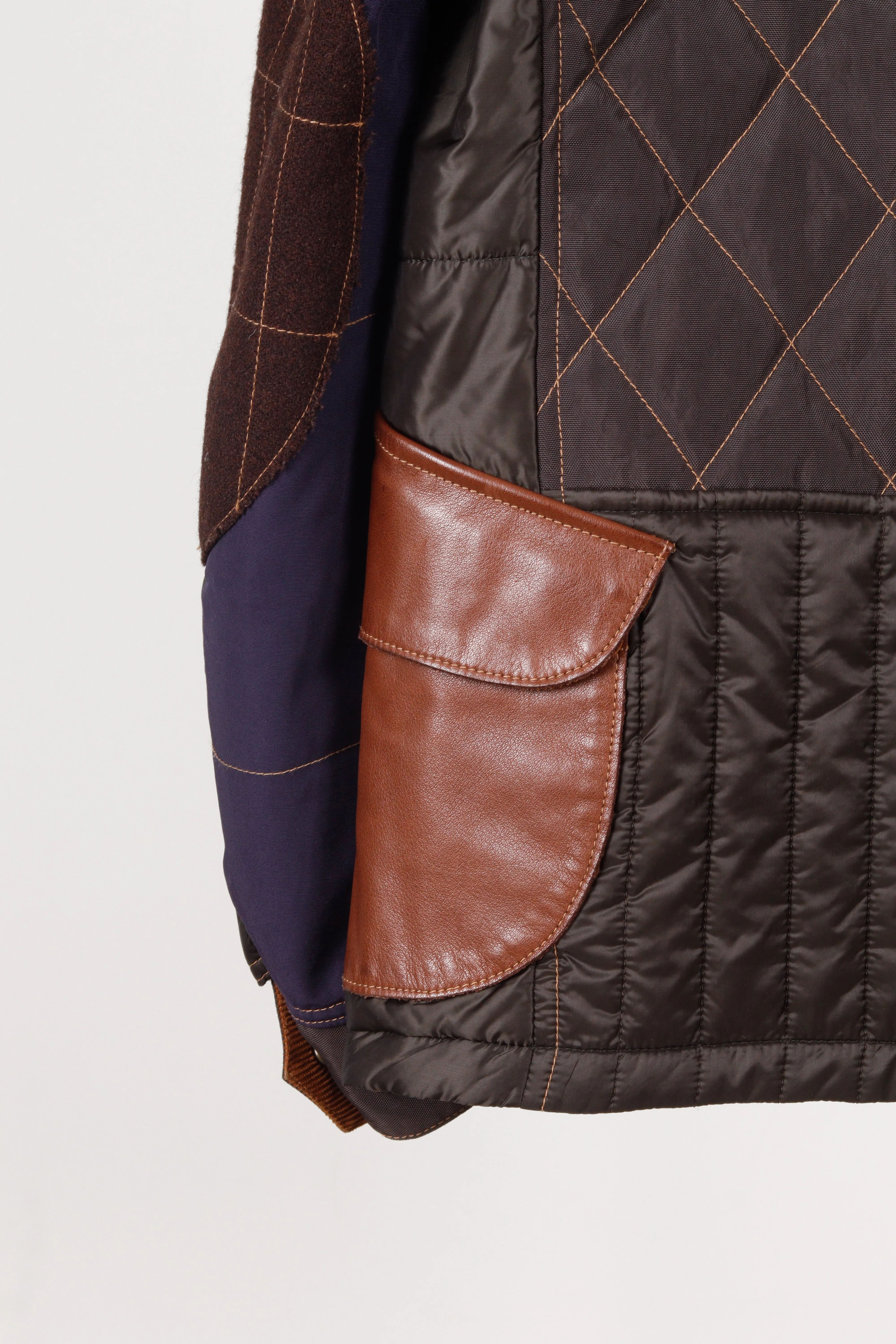 Junya Watanabe Comme des Garons MAN FW09 'Patchwork' Padded Chore Jacket