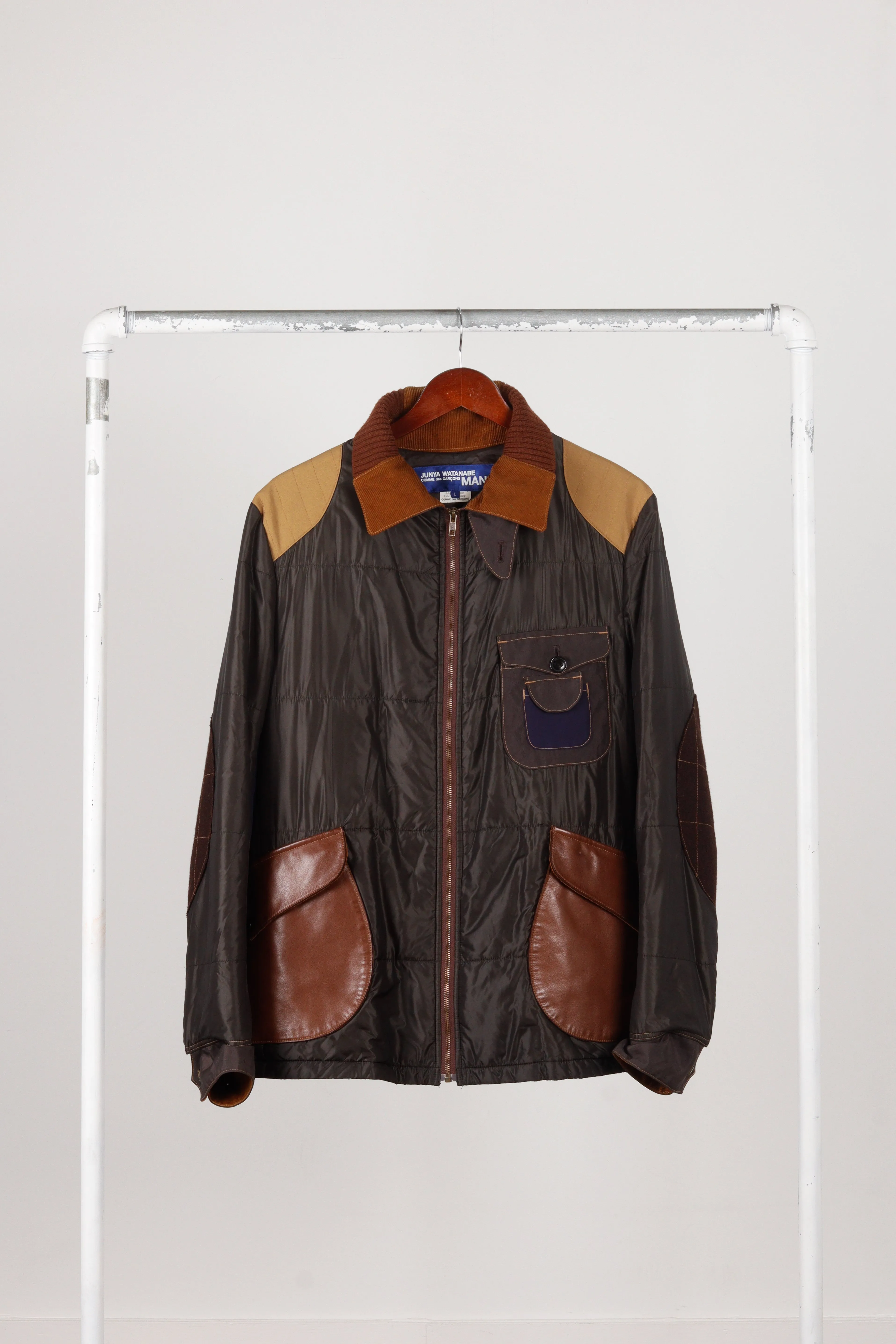 Junya Watanabe Comme des Garons MAN FW09 'Patchwork' Padded Chore Jacket