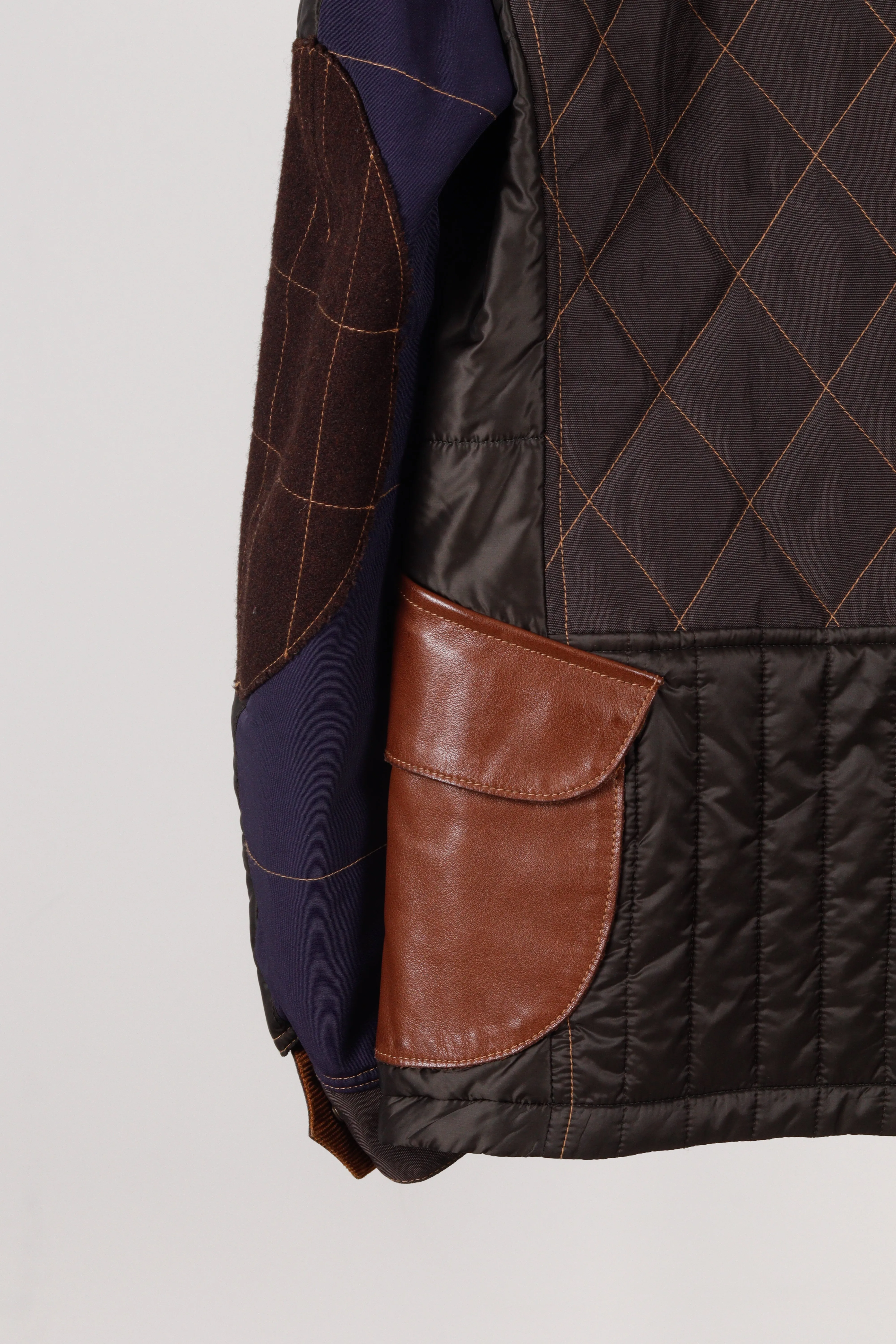 Junya Watanabe Comme des Garons MAN FW09 'Patchwork' Padded Chore Jacket