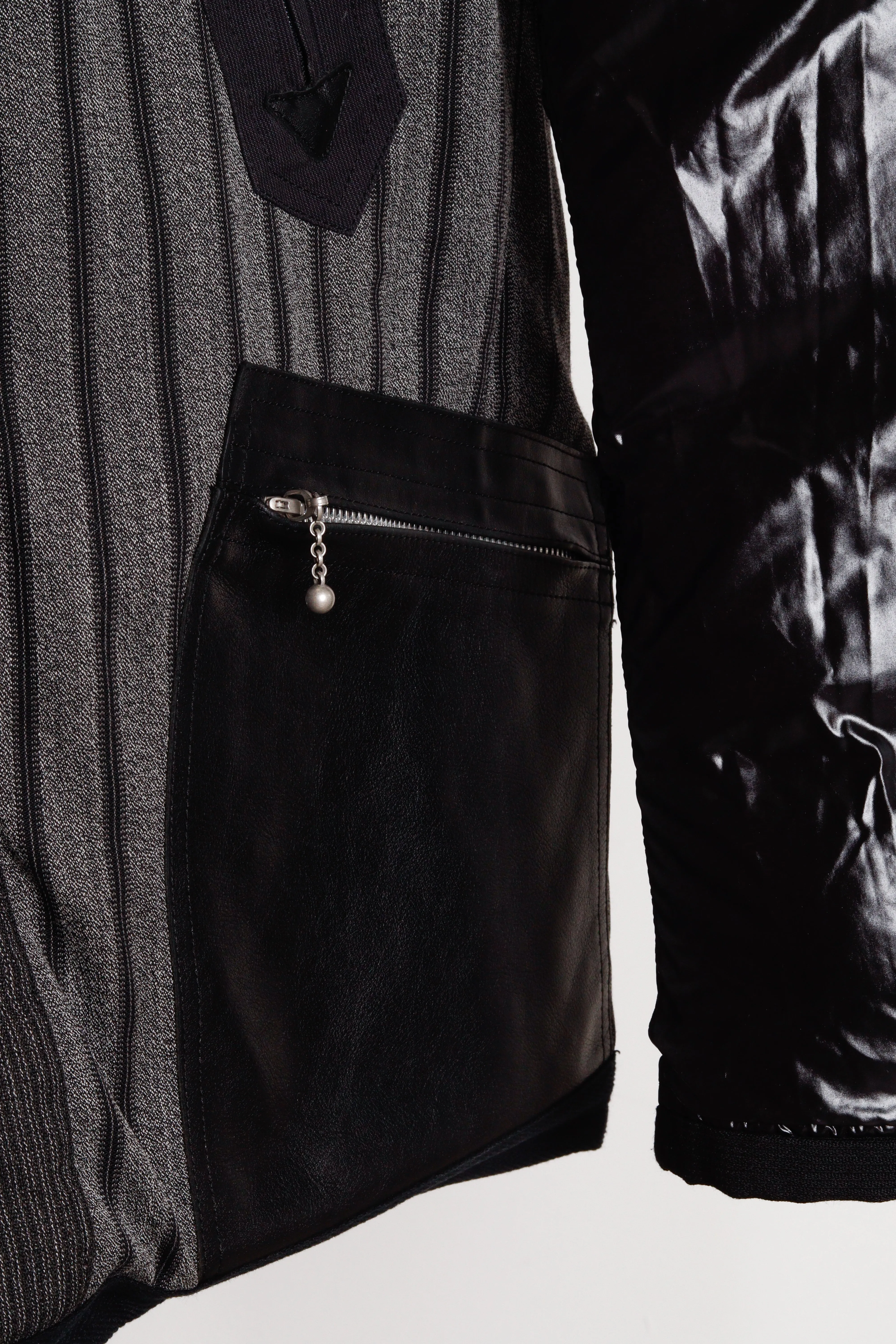 Junya Watanabe Comme des Garons x Duvetica SS15 'Eurota' Reversible Short Down Jacket (2015)